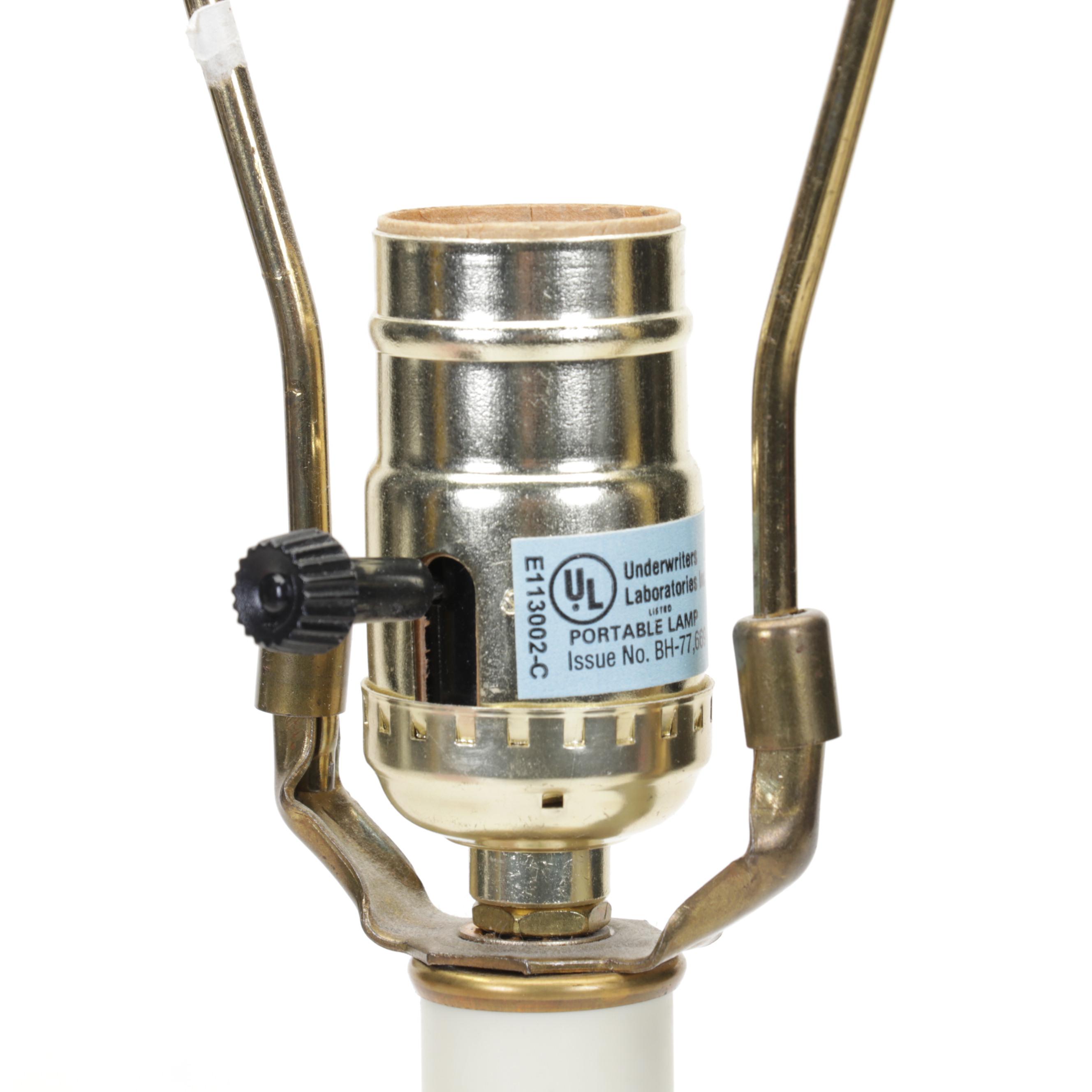 Global Connections Pink Coffee Set with Italian Ceramic Pierced Plates and Lamp