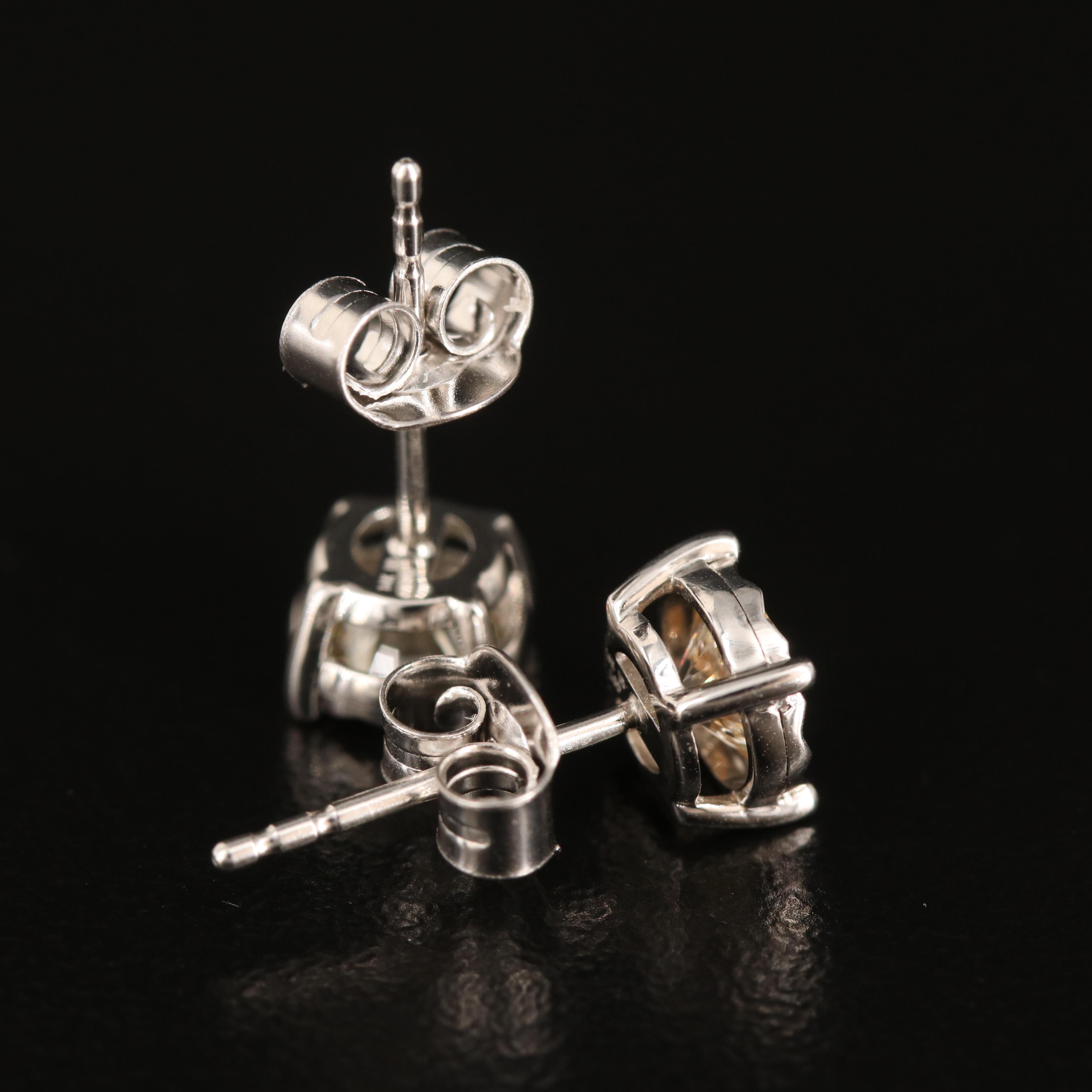 14K 0.77 CTW Lab Grown Diamond Stud Earrings