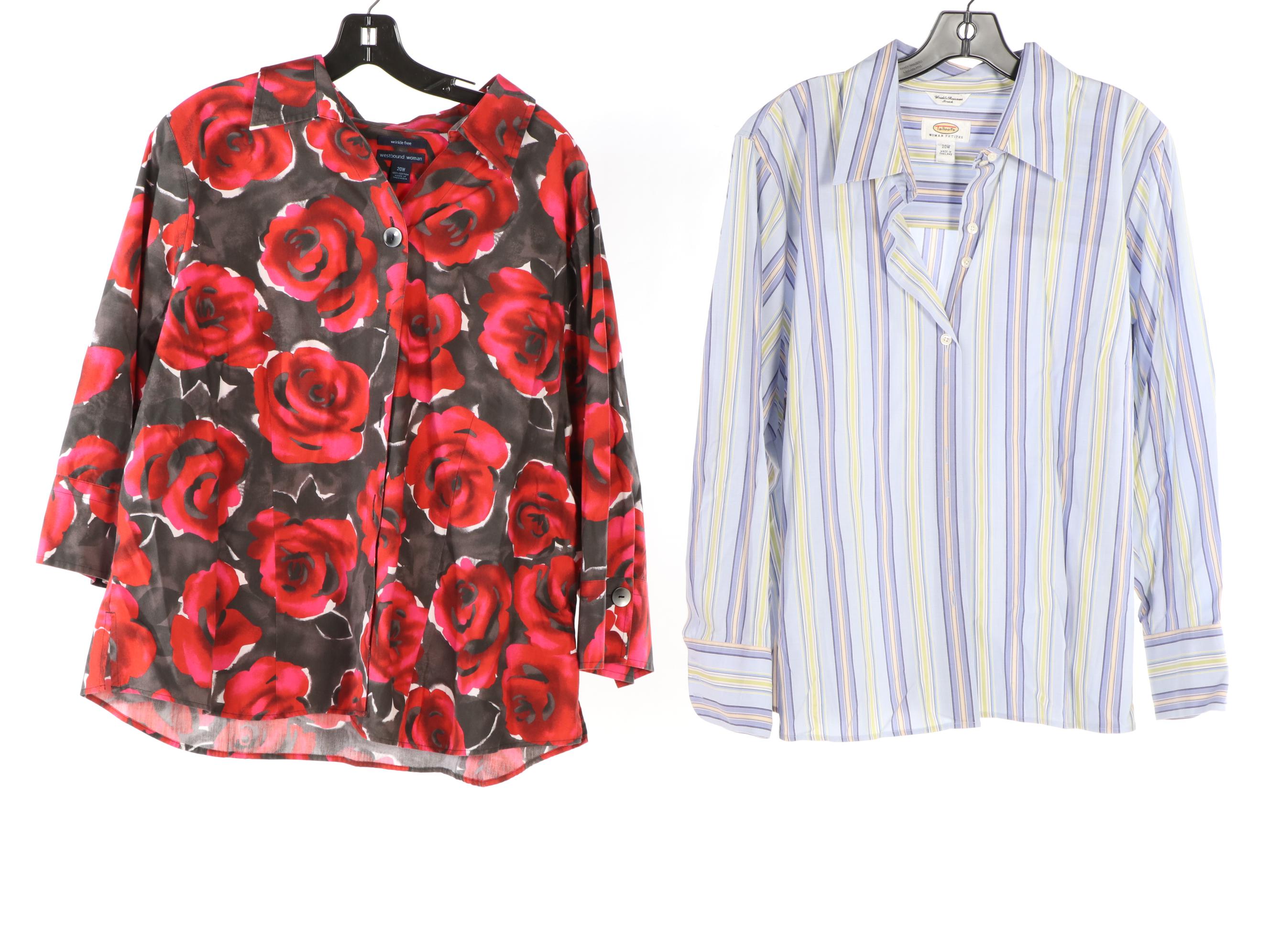 Talbots, Westbound Woman, and Kenneth Cole Button-Down Shirts