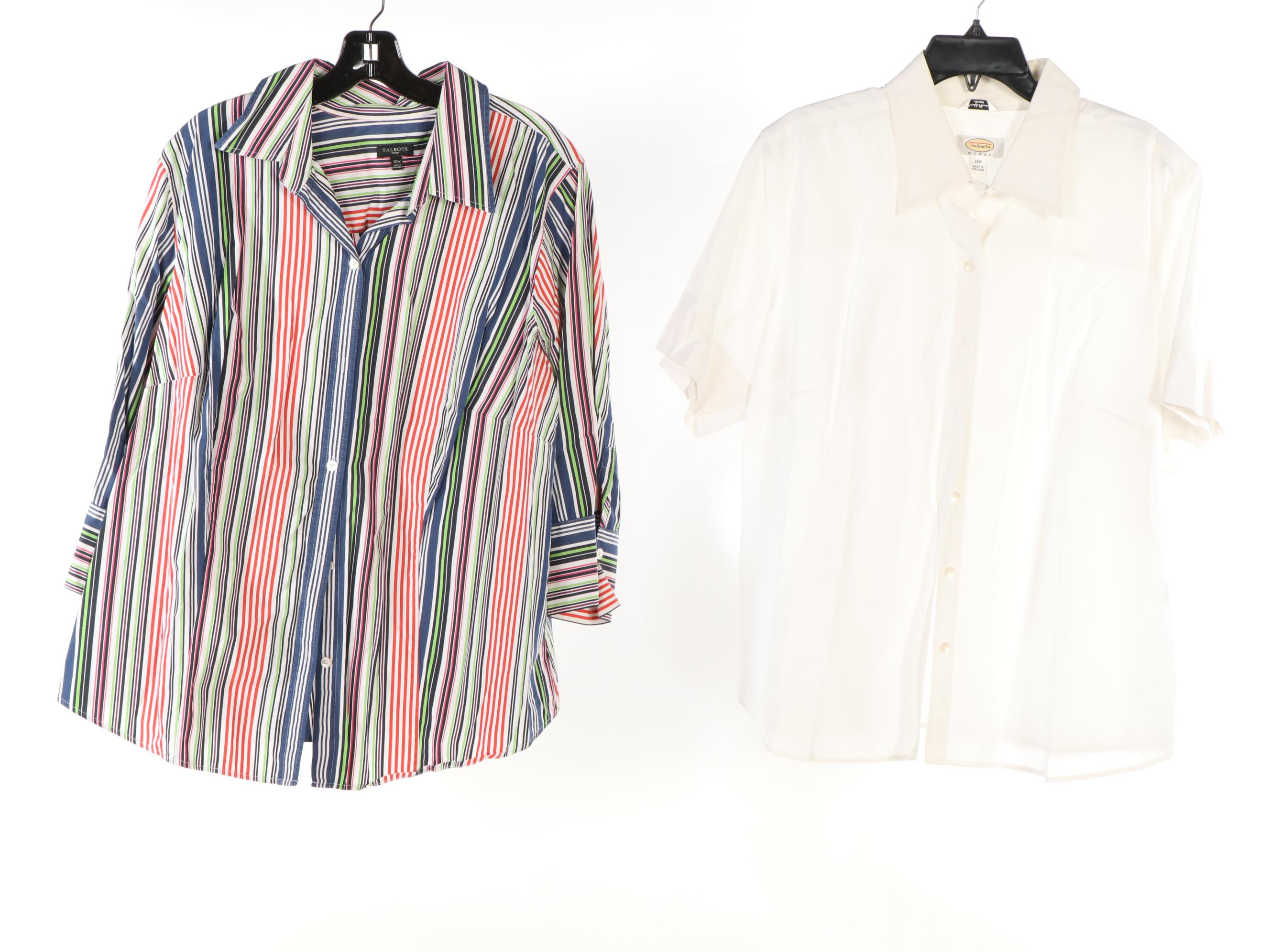 Talbots, Westbound Woman, and Kenneth Cole Button-Down Shirts