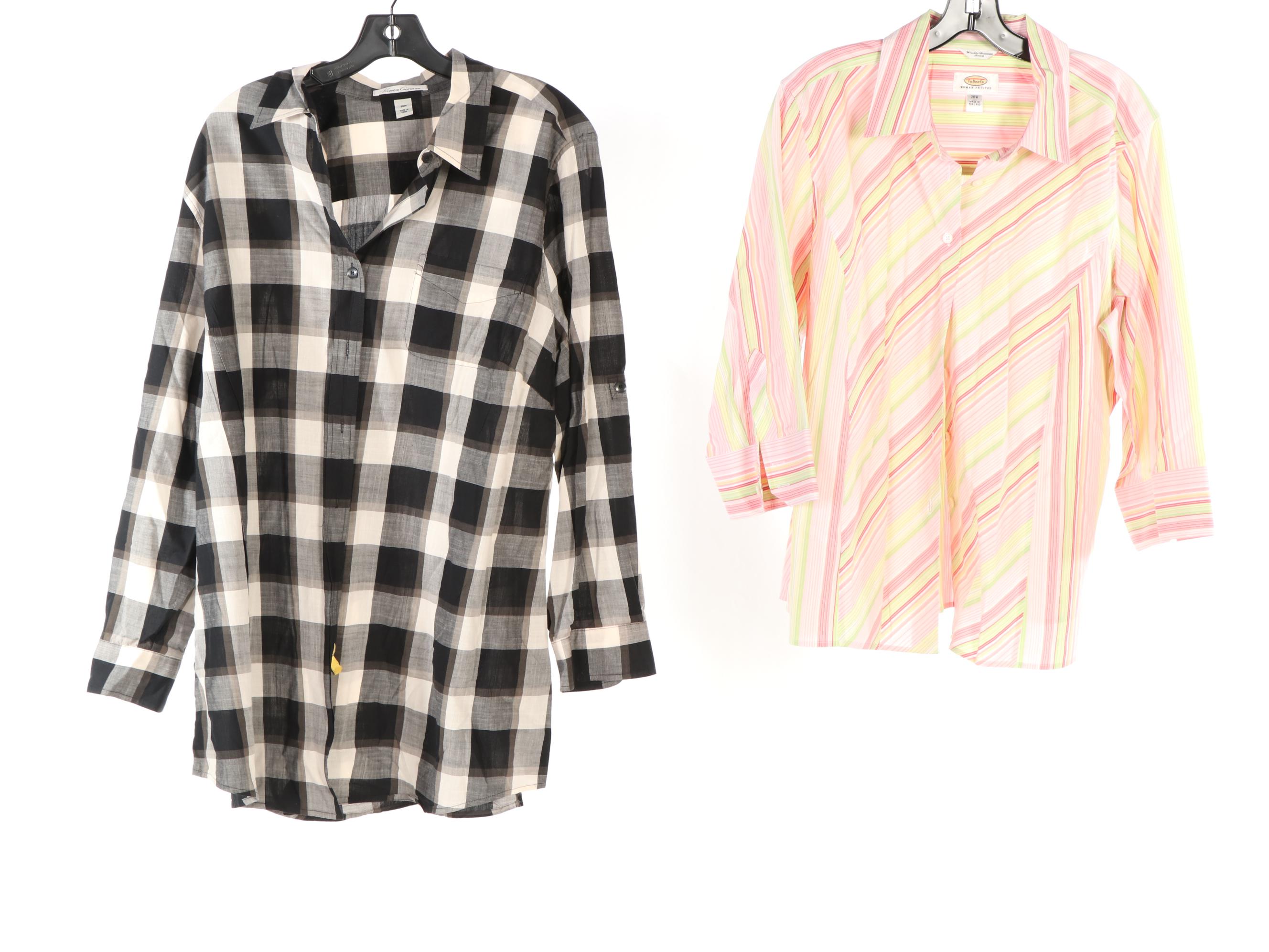 Talbots, Westbound Woman, and Kenneth Cole Button-Down Shirts