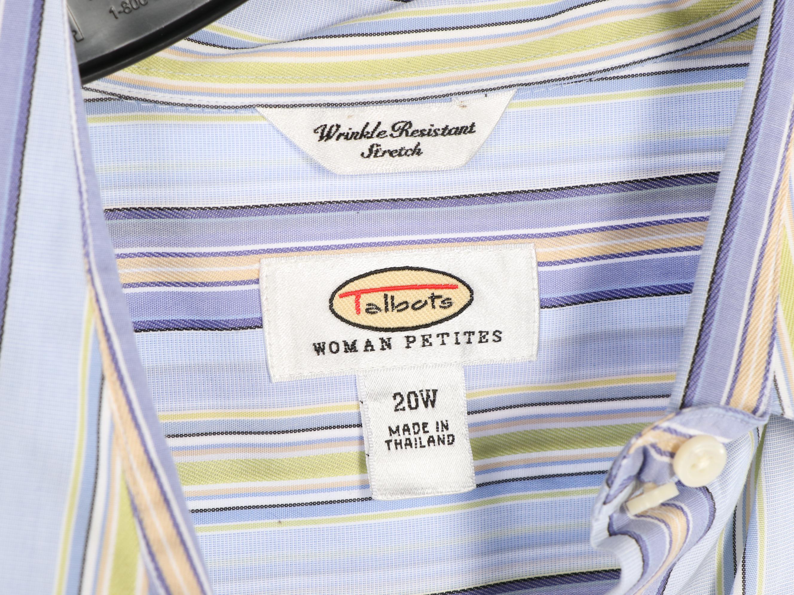 Talbots, Westbound Woman, and Kenneth Cole Button-Down Shirts