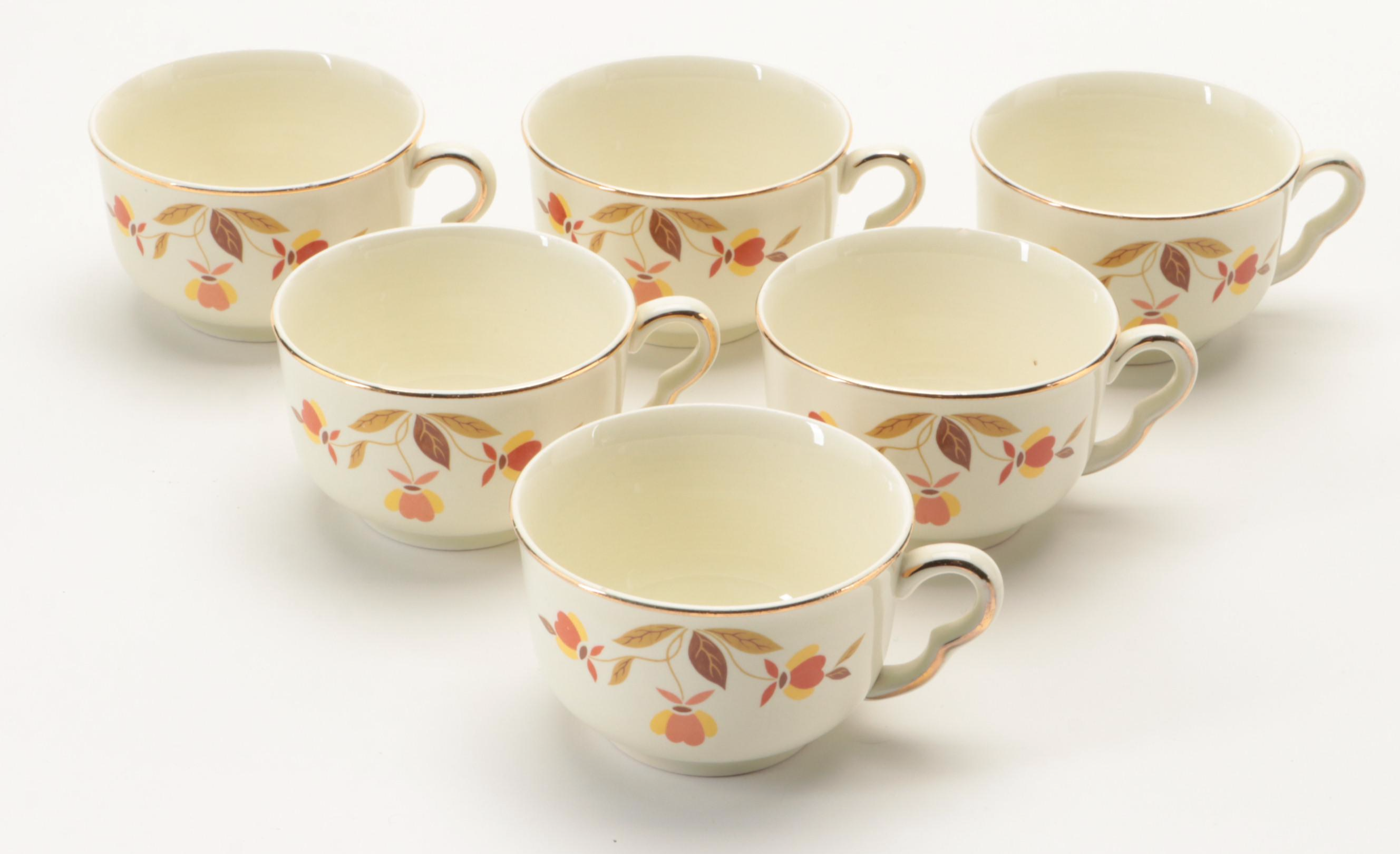 Hall China "Autumn Leaf" Ceramic Dinnerware