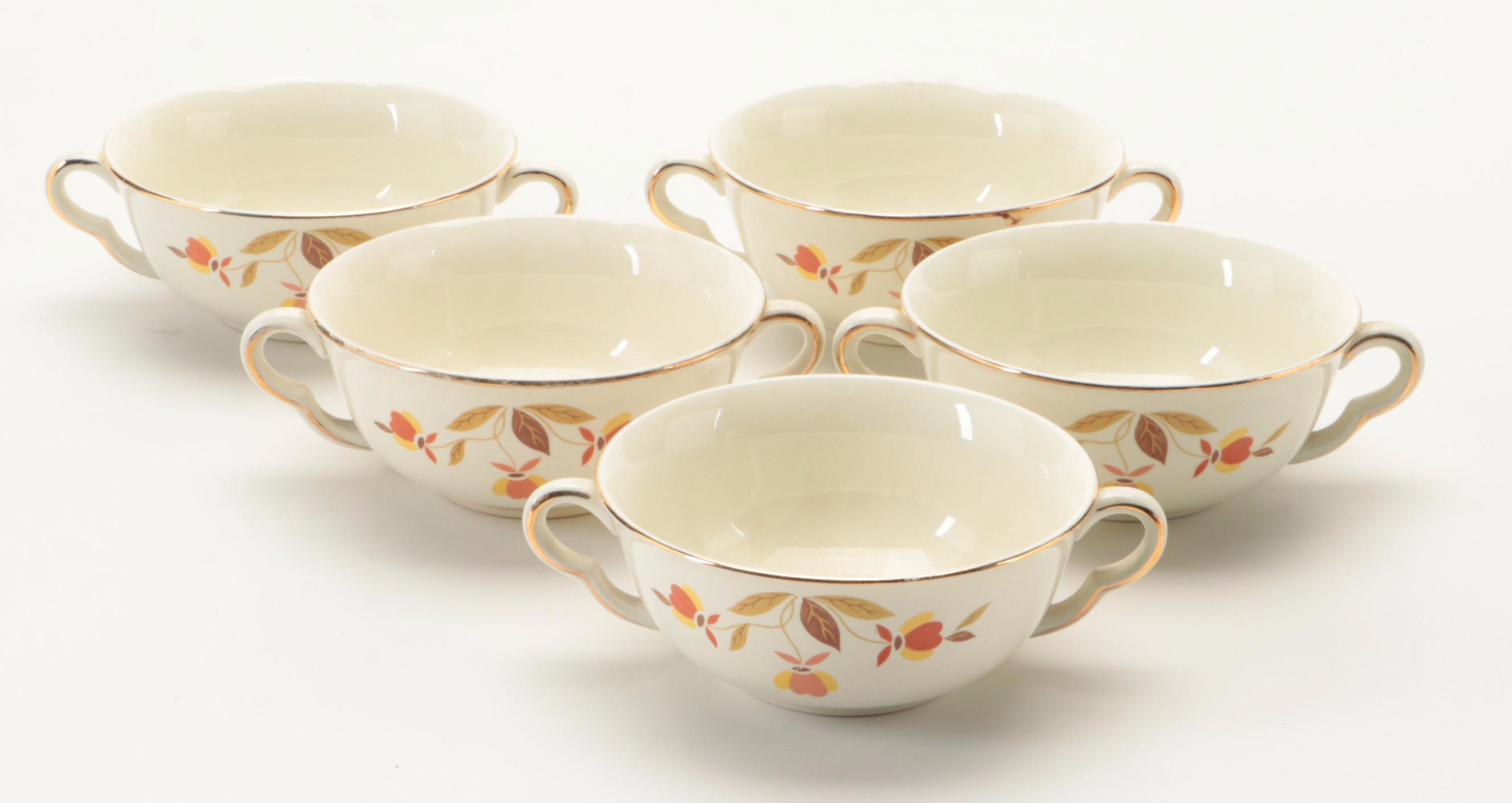 Hall China "Autumn Leaf" Ceramic Dinnerware
