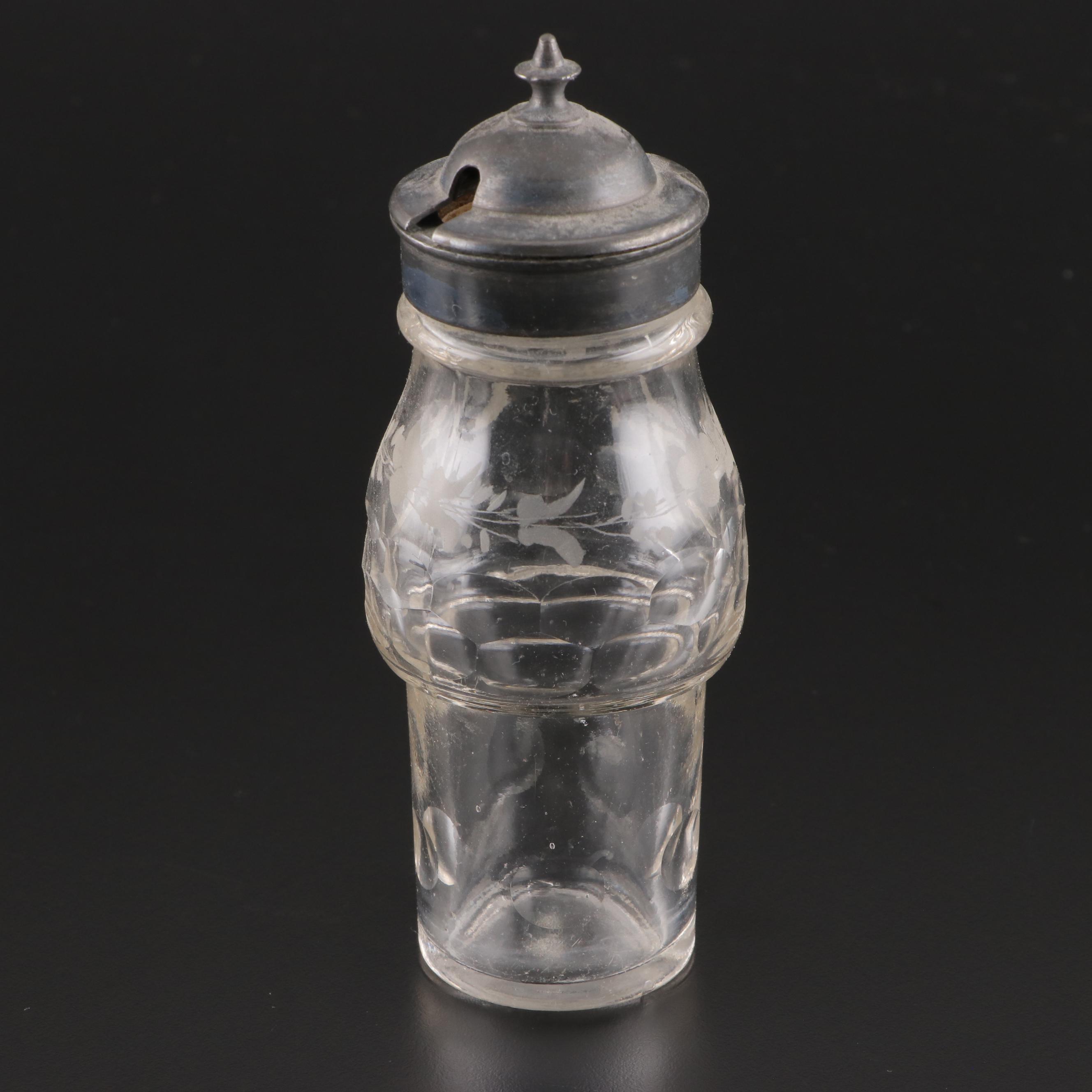 Victorian Aesthetic Movement Silver Plate Condiment Set, Late 19th/ Early 20th C