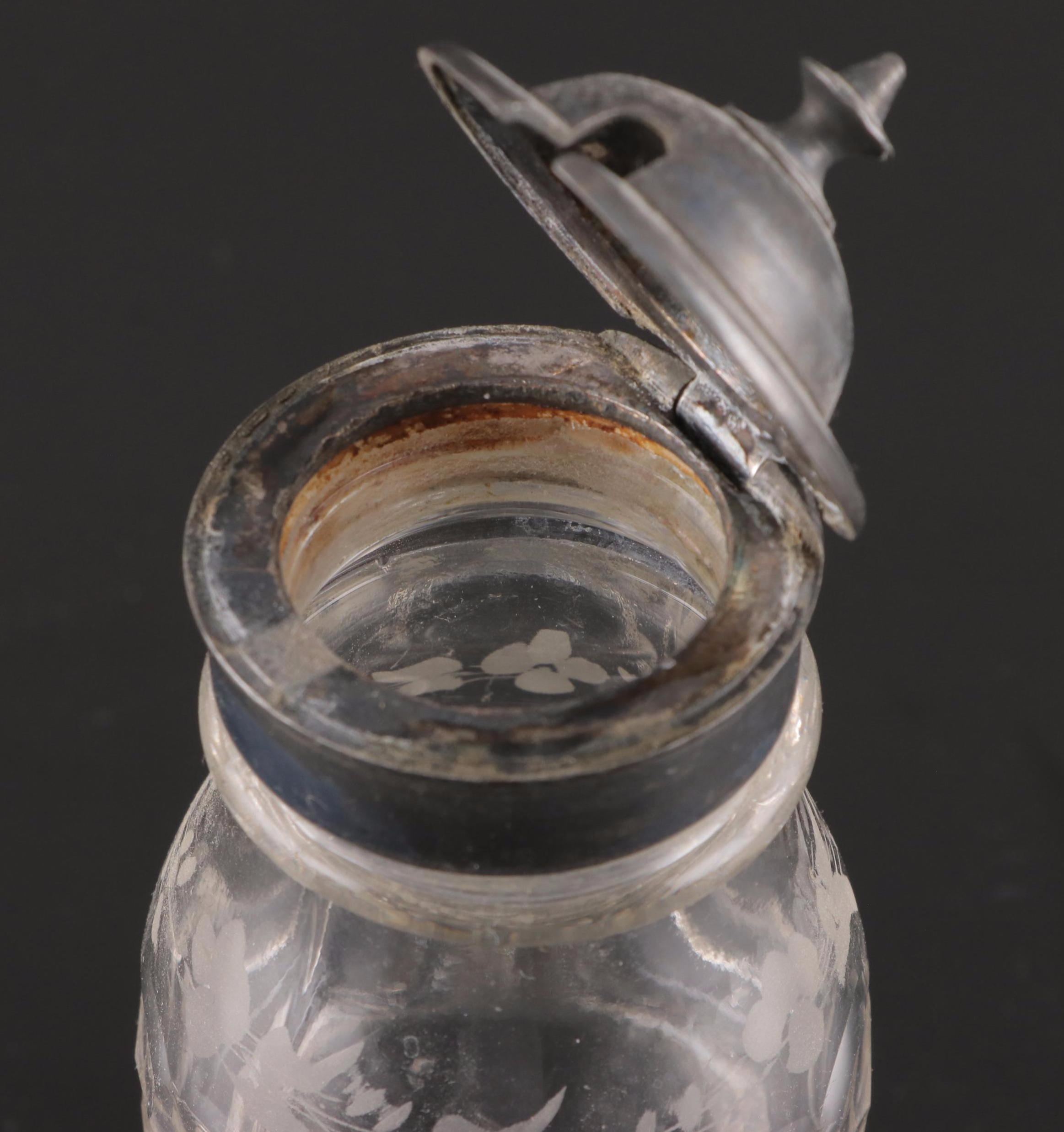 Victorian Aesthetic Movement Silver Plate Condiment Set, Late 19th/ Early 20th C