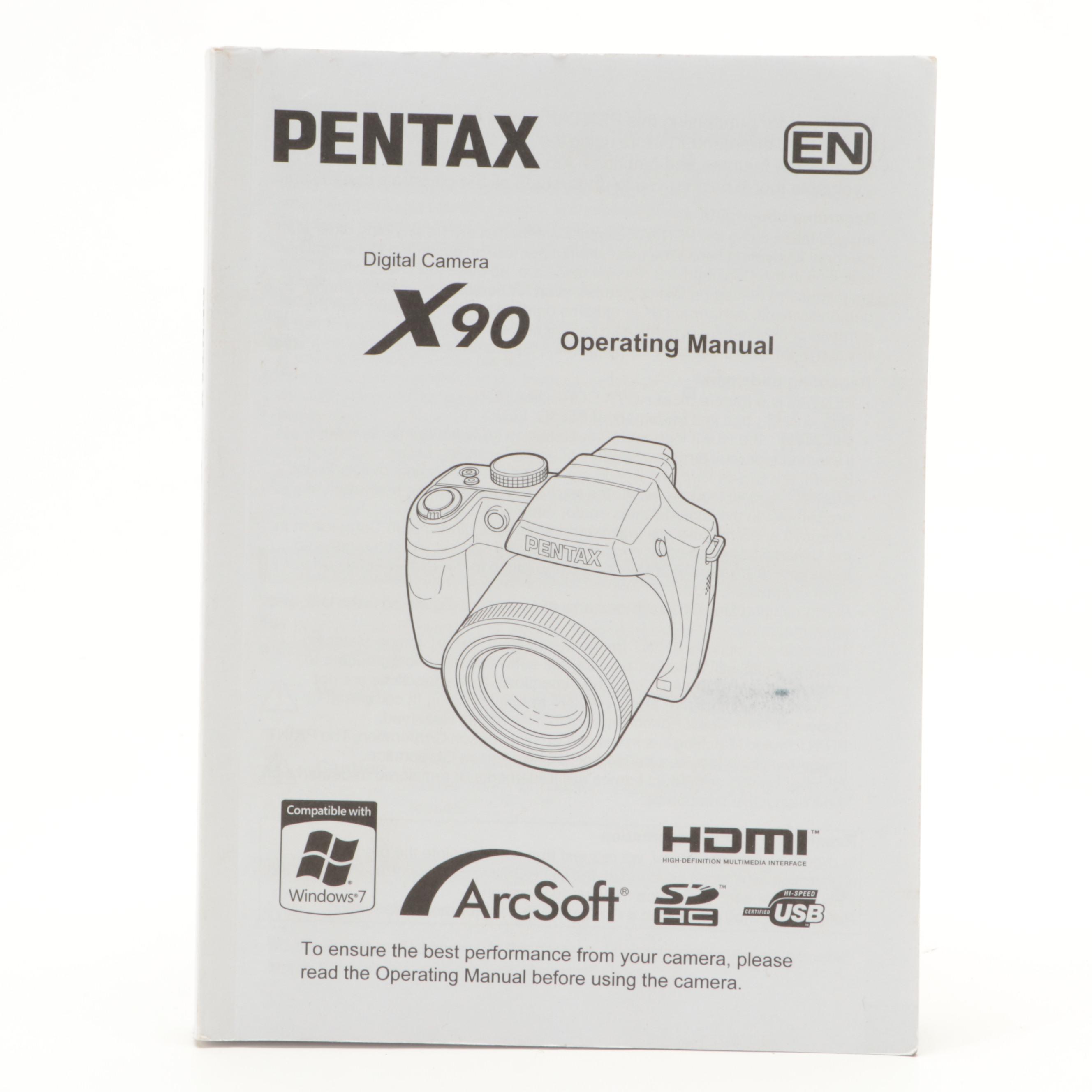 Pentax X90 DSLR Digital Camera with "The Cincinnati Collection" Photo Book