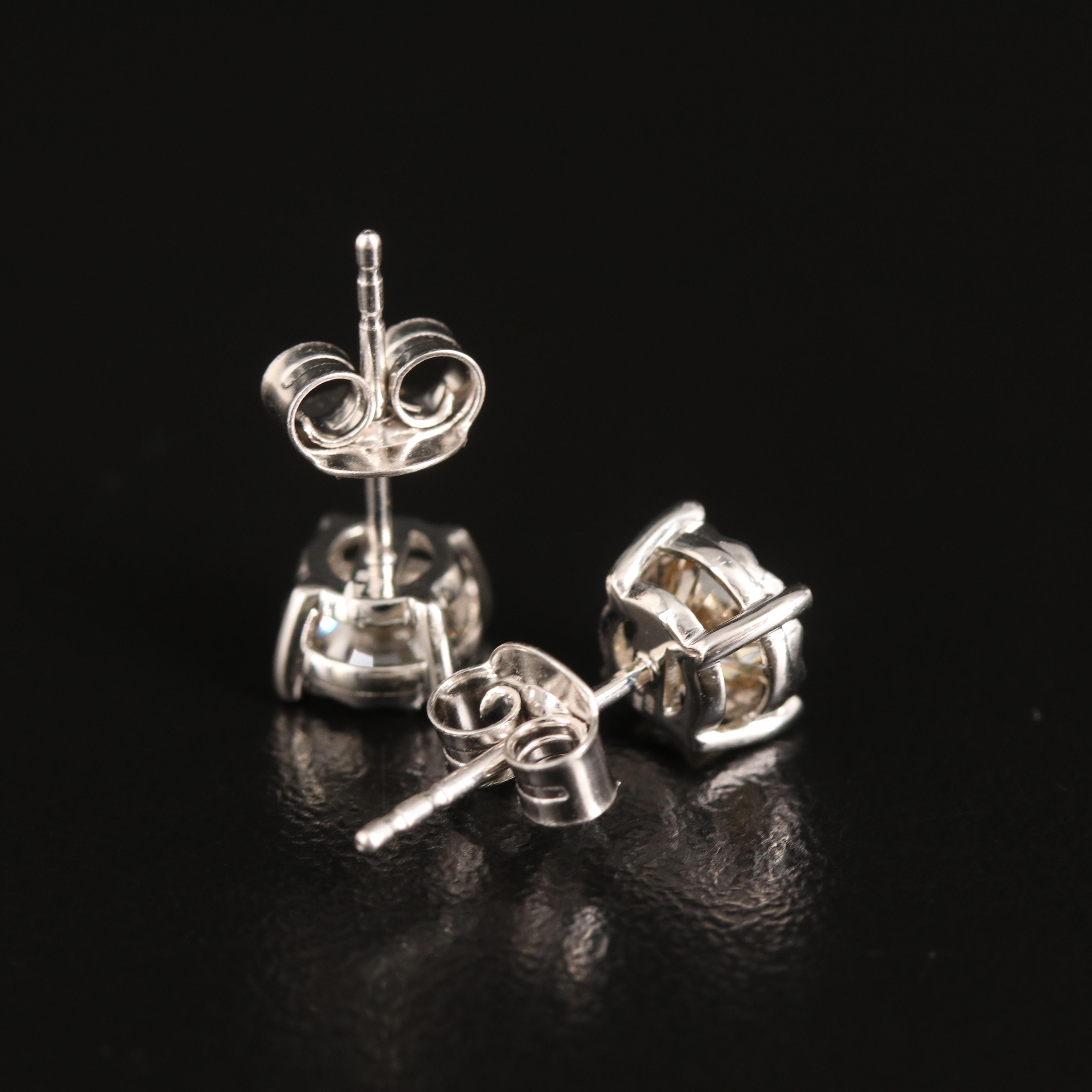 14K 0.73 CTW Lab Grown Diamond Stud Earrings