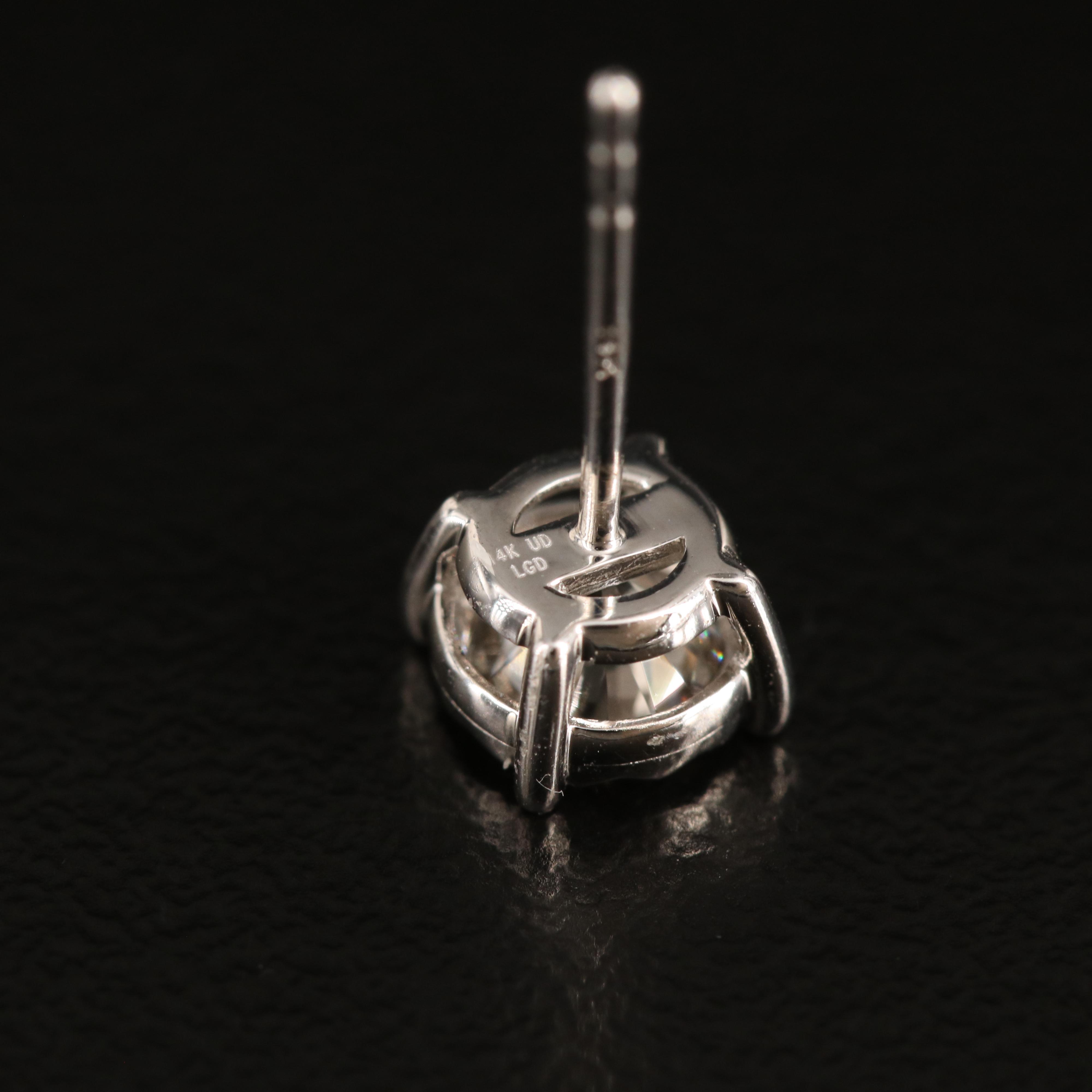 14K 0.73 CTW Lab Grown Diamond Stud Earrings