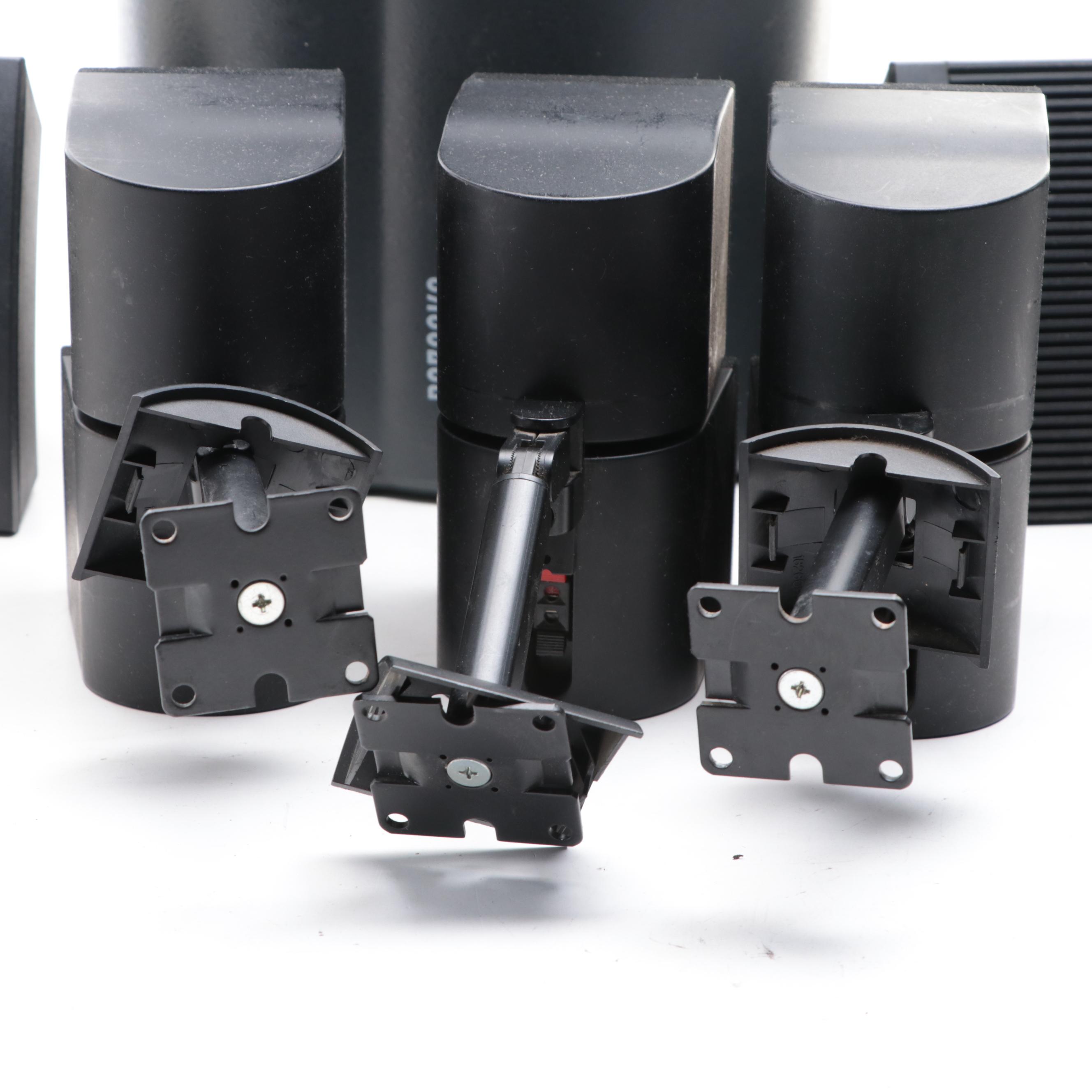 Bose Surround Sound and Directional Speakers With Bazooka EL Tube Subwoofer