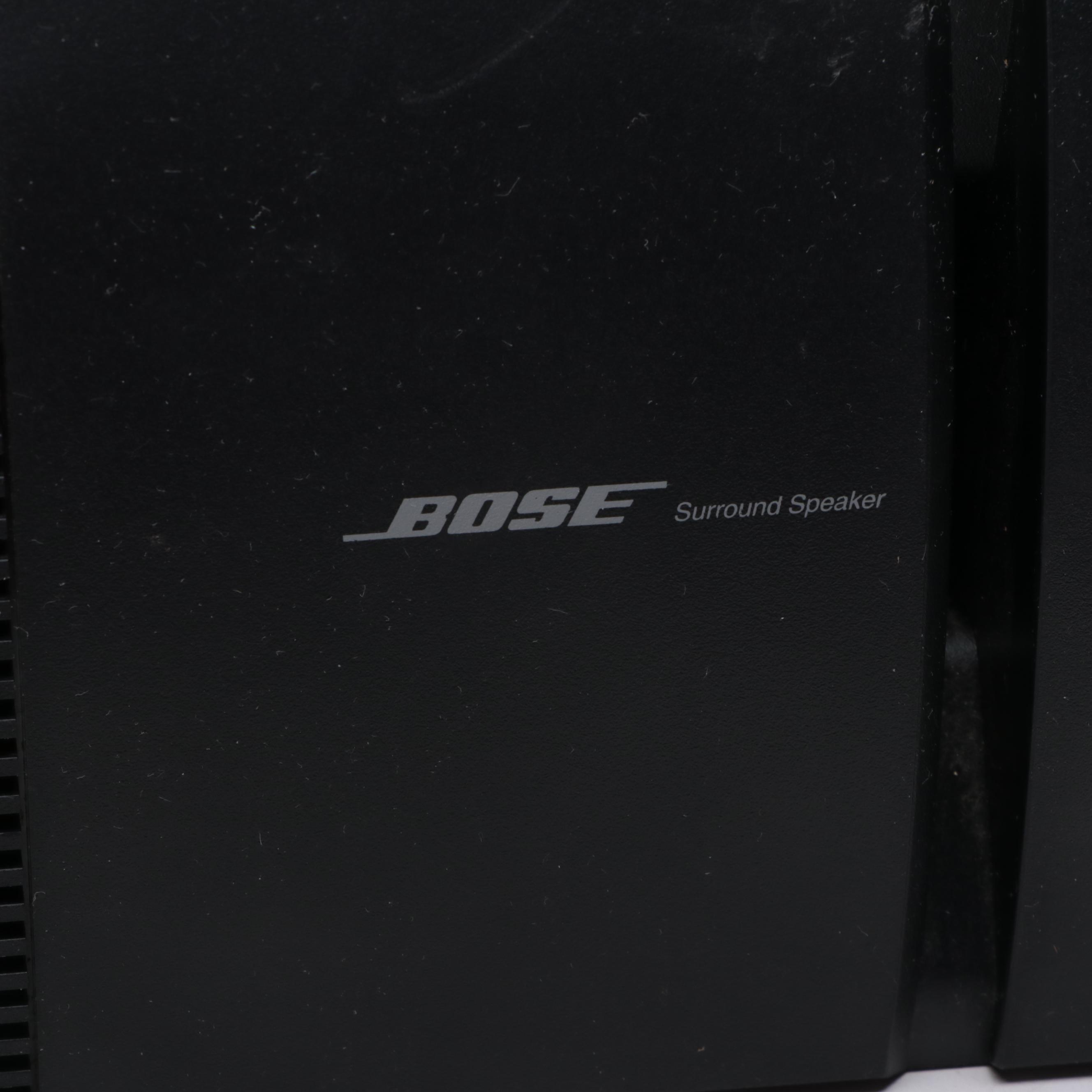 Bose Surround Sound and Directional Speakers With Bazooka EL Tube Subwoofer