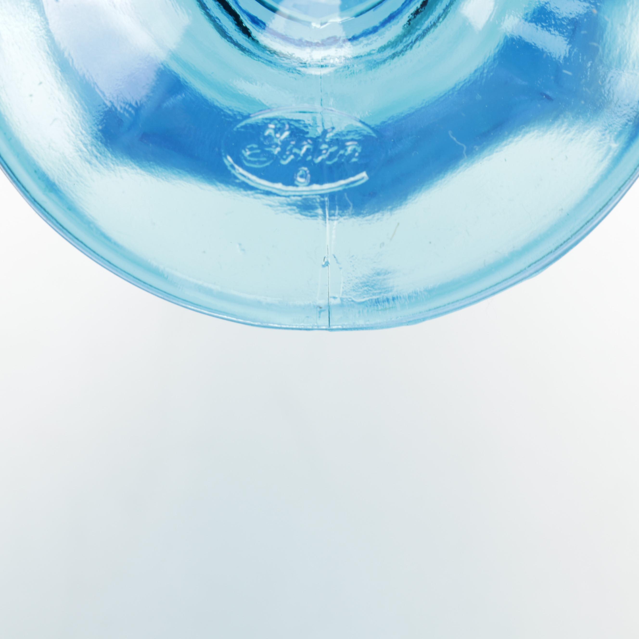 Fostoria Bowl, Fenton Vases, Lobster Tile, Blown Glass Fish, and Ceramic Fruit