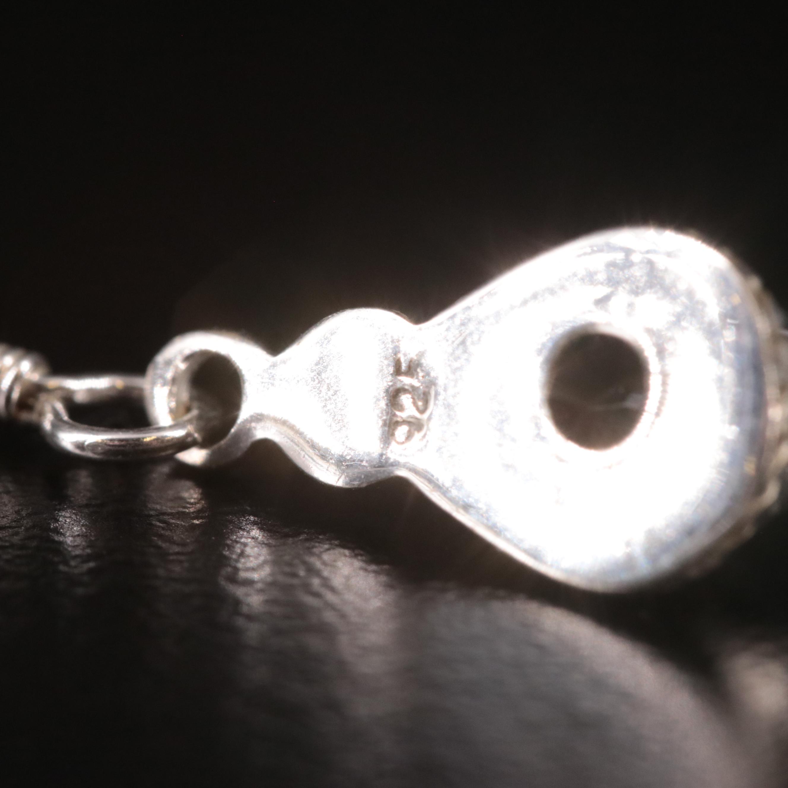 Sterling Rhodolite Garnet Teardrop Drop Earrings