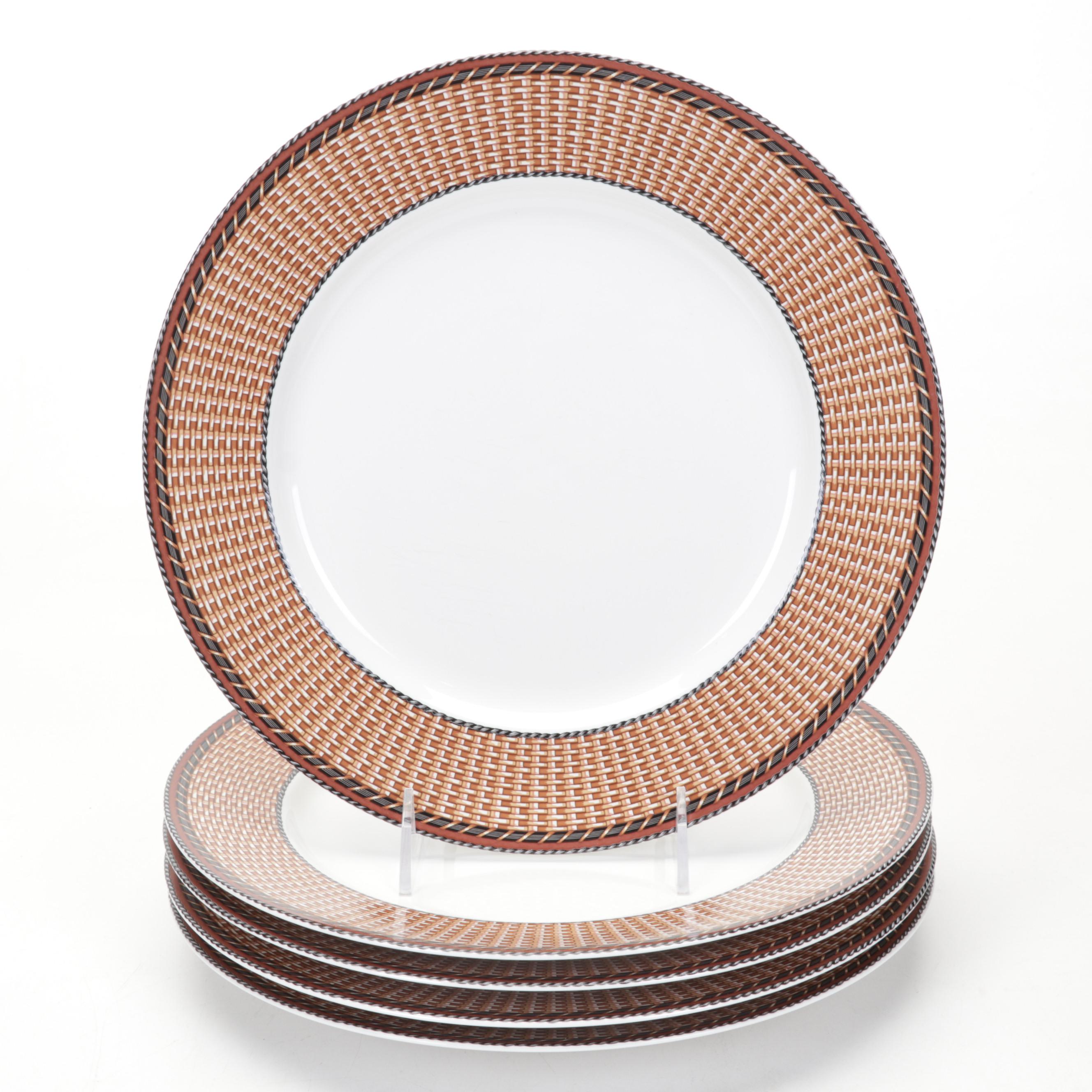 Sasaki "Nantucket" Dinnerware with Yki Nummi for Sanka Acrylic Cake Saver