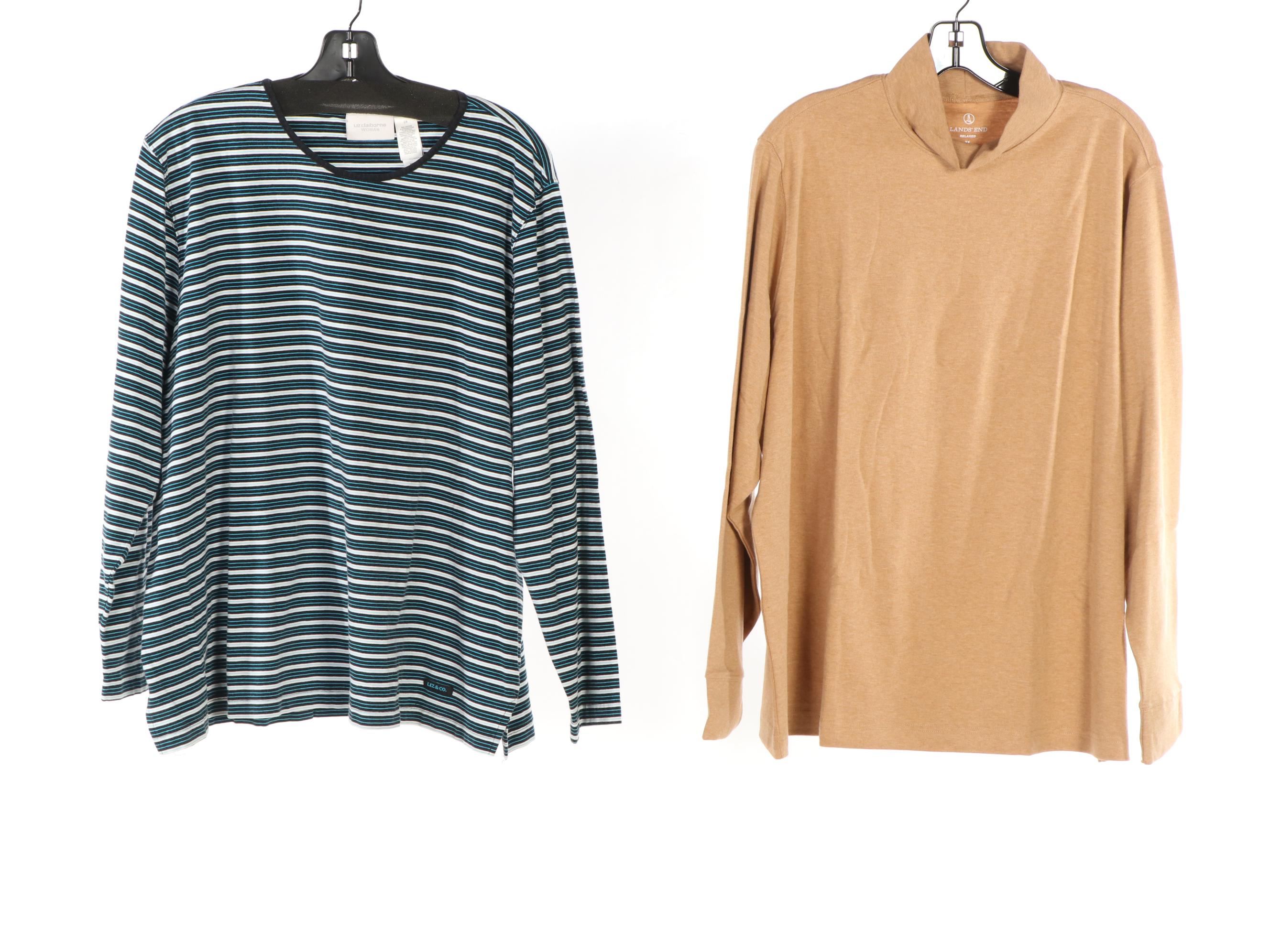 Lands' End, L.L. Bean, Liz Claiborne, and More Tops