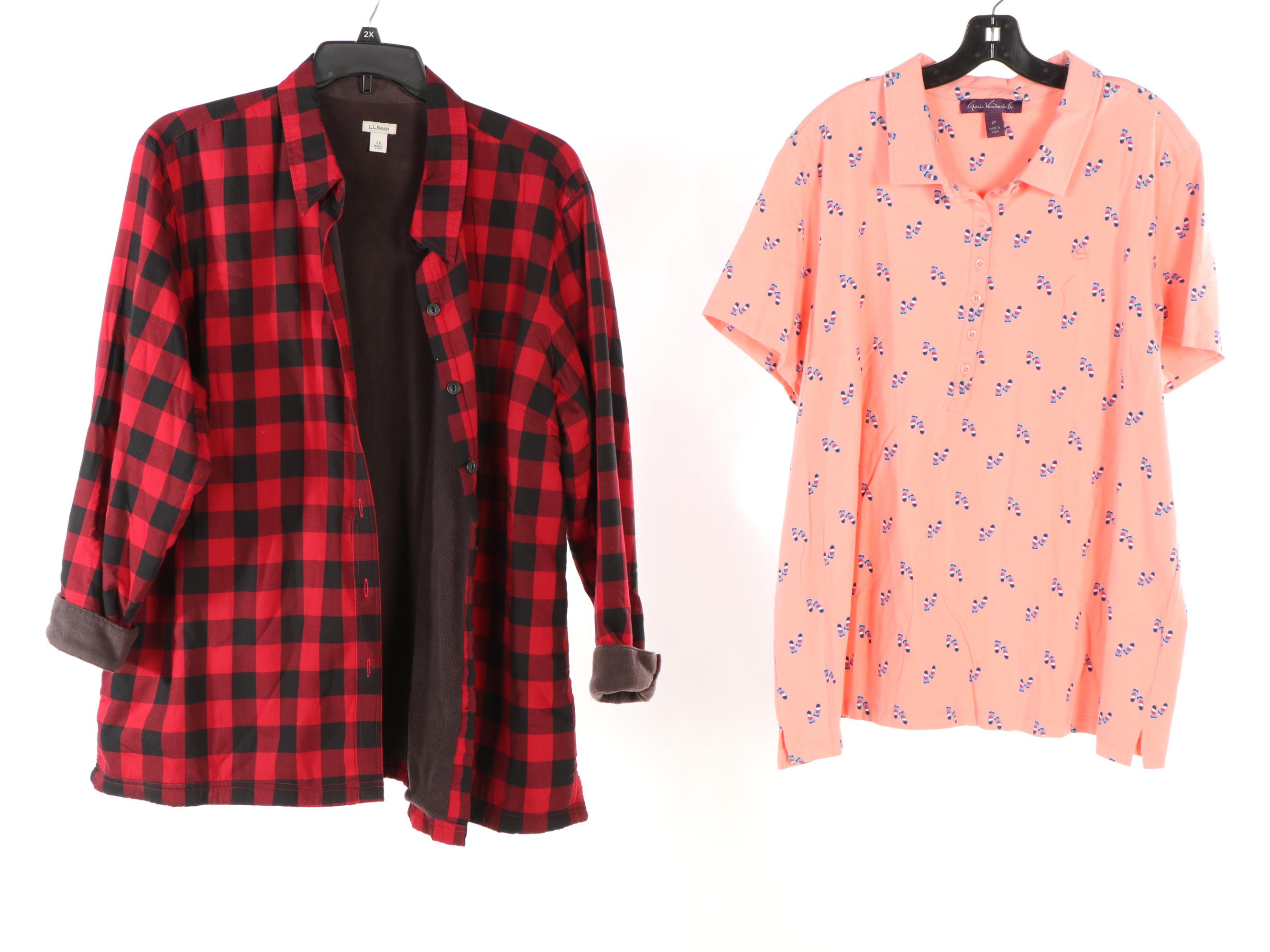 Lands' End, L.L. Bean, Liz Claiborne, and More Tops