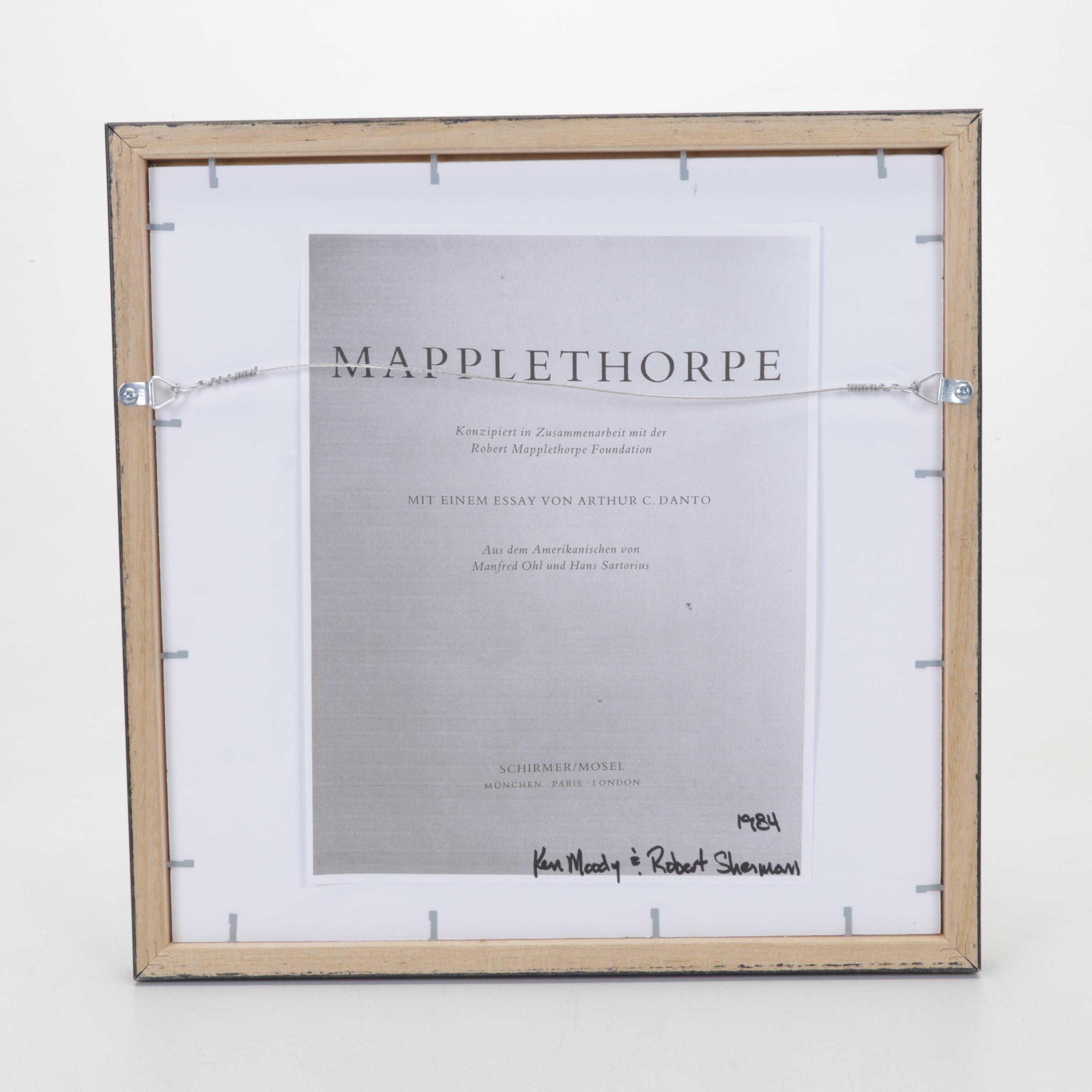 Offset Lithograph After Robert Mapplethorpe "Ken Moody & Robert Sherman"