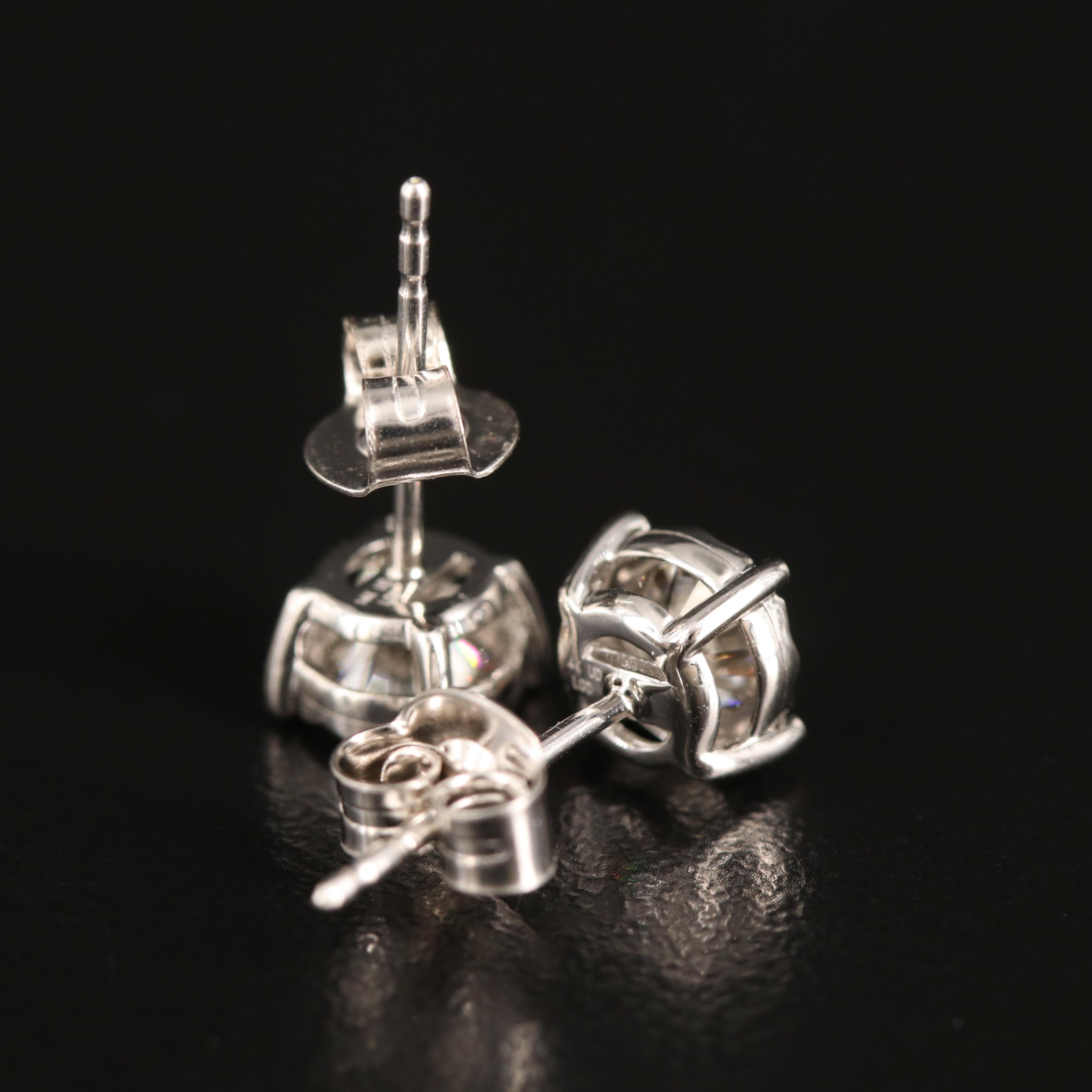 14K 0.74 CTW Lab Grown Diamond Stud Earrings