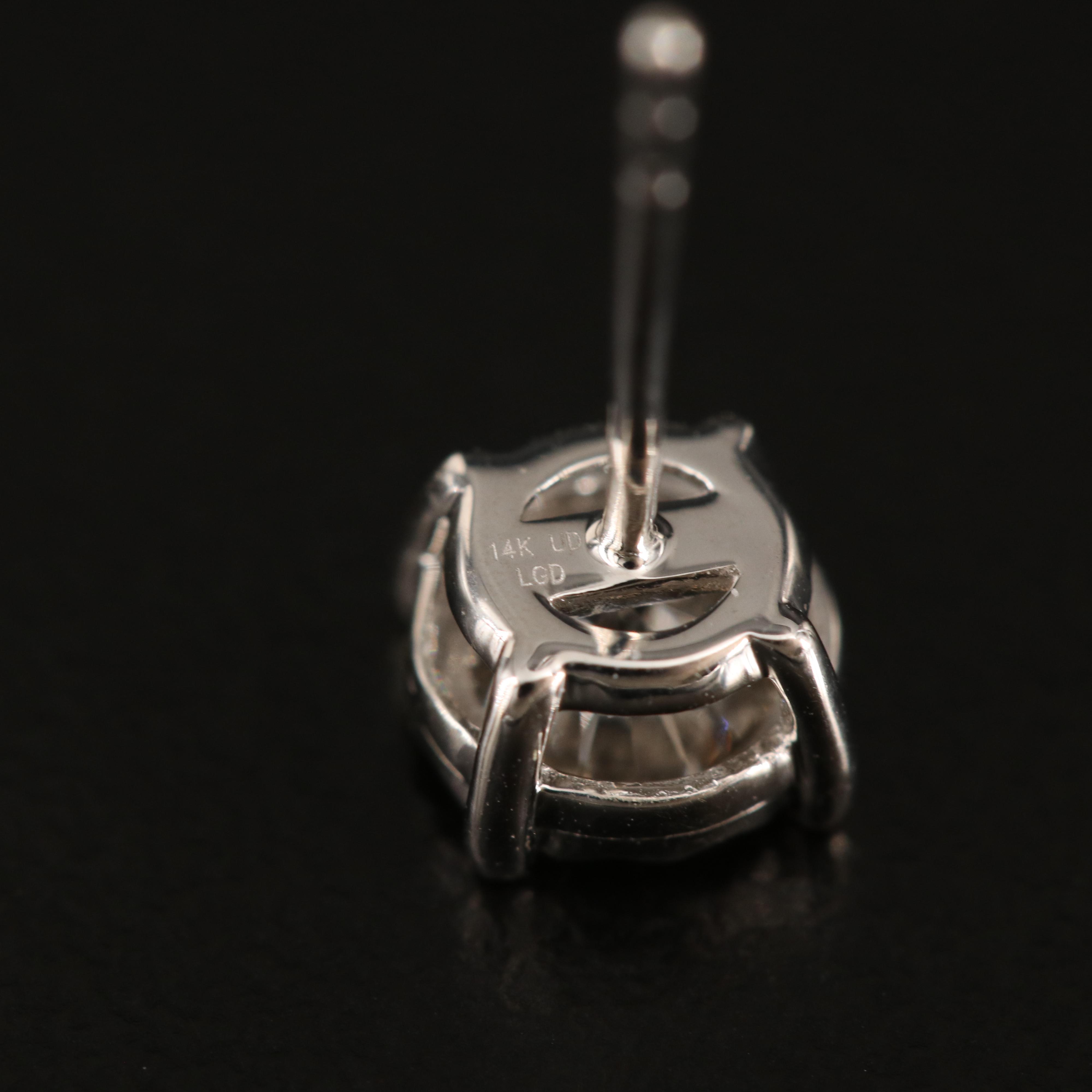 14K 0.74 CTW Lab Grown Diamond Stud Earrings