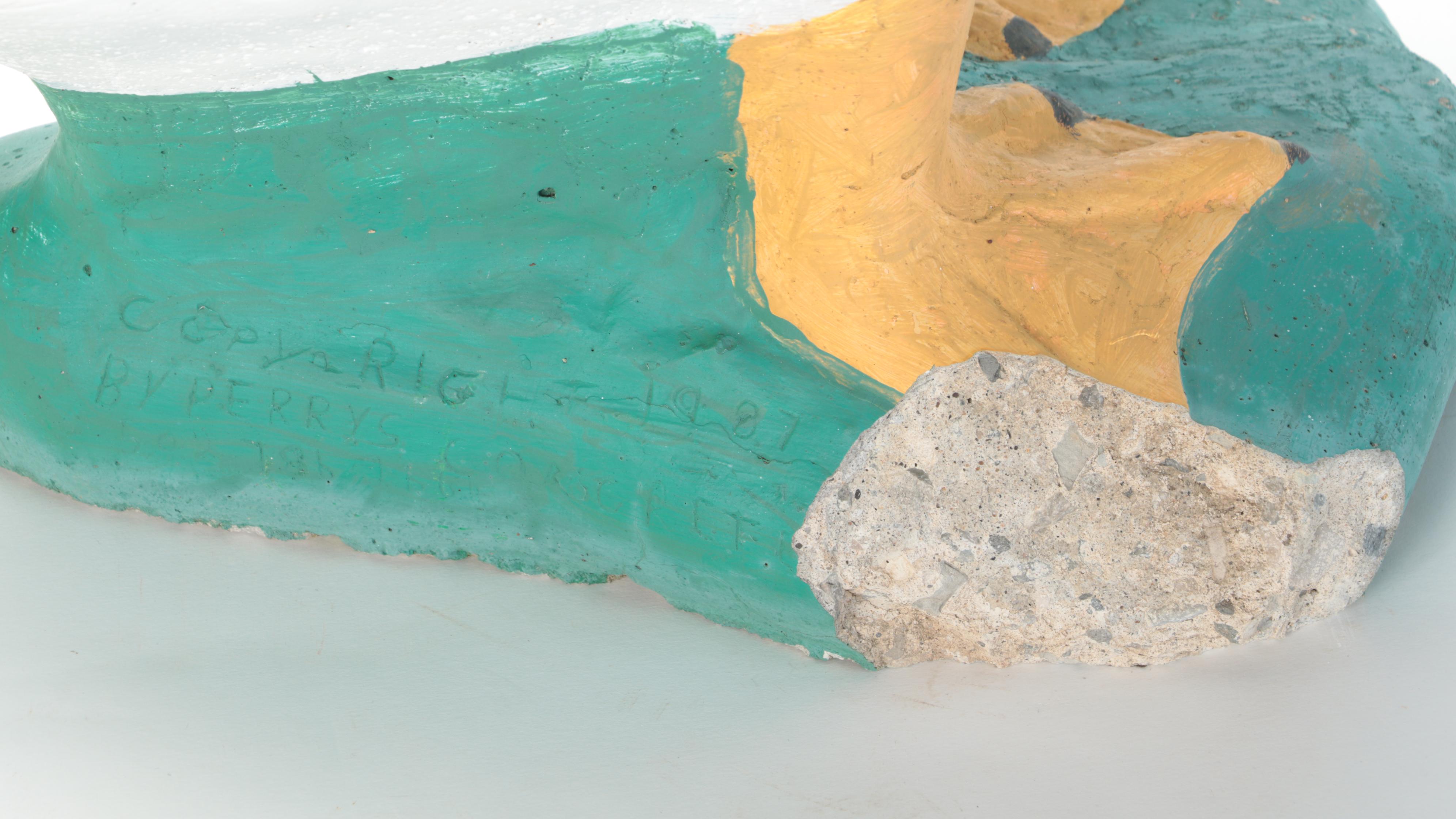 Cast Concrete Goose, Duck, Hen and Rooster Garden Decor