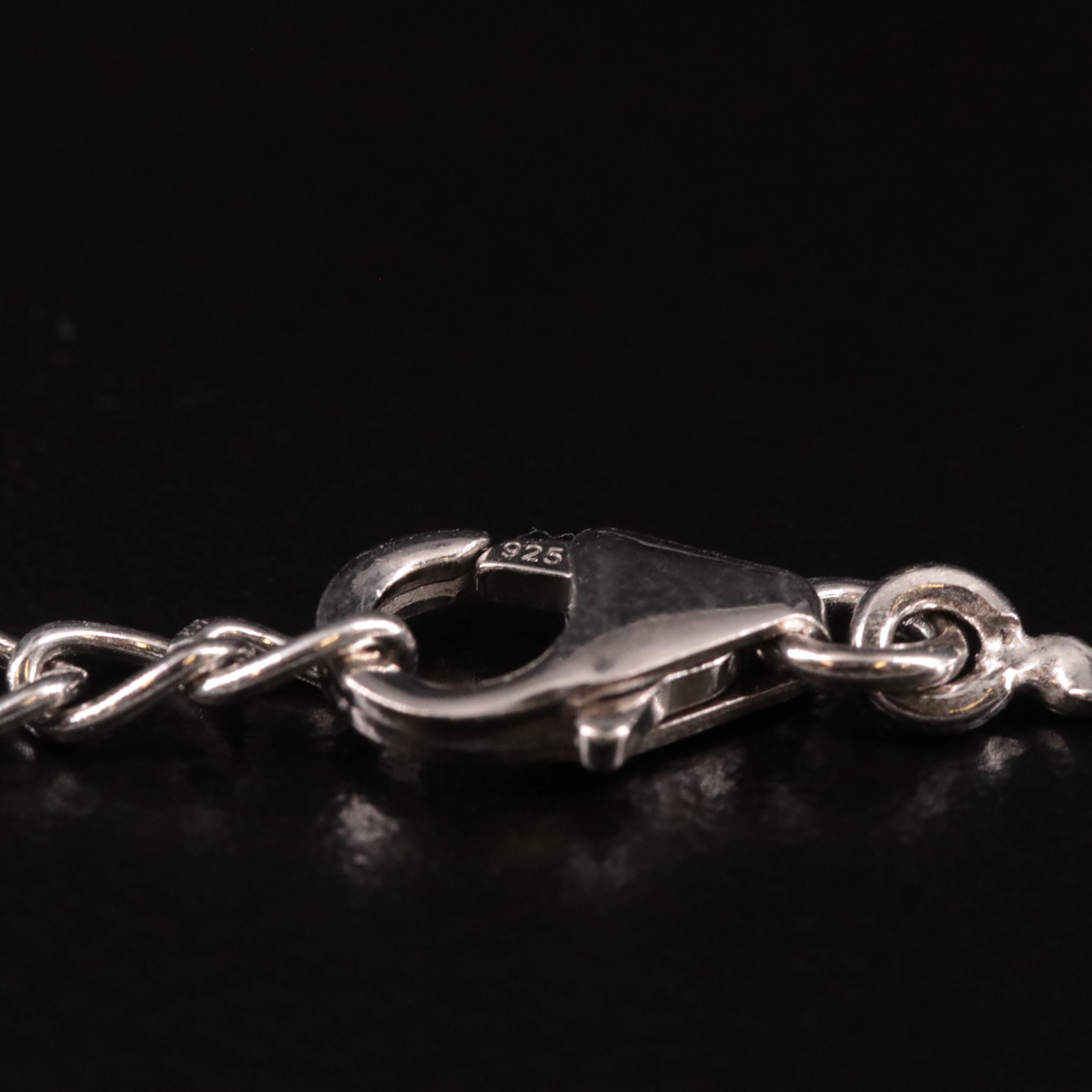 Sterling Amethyst Necklace