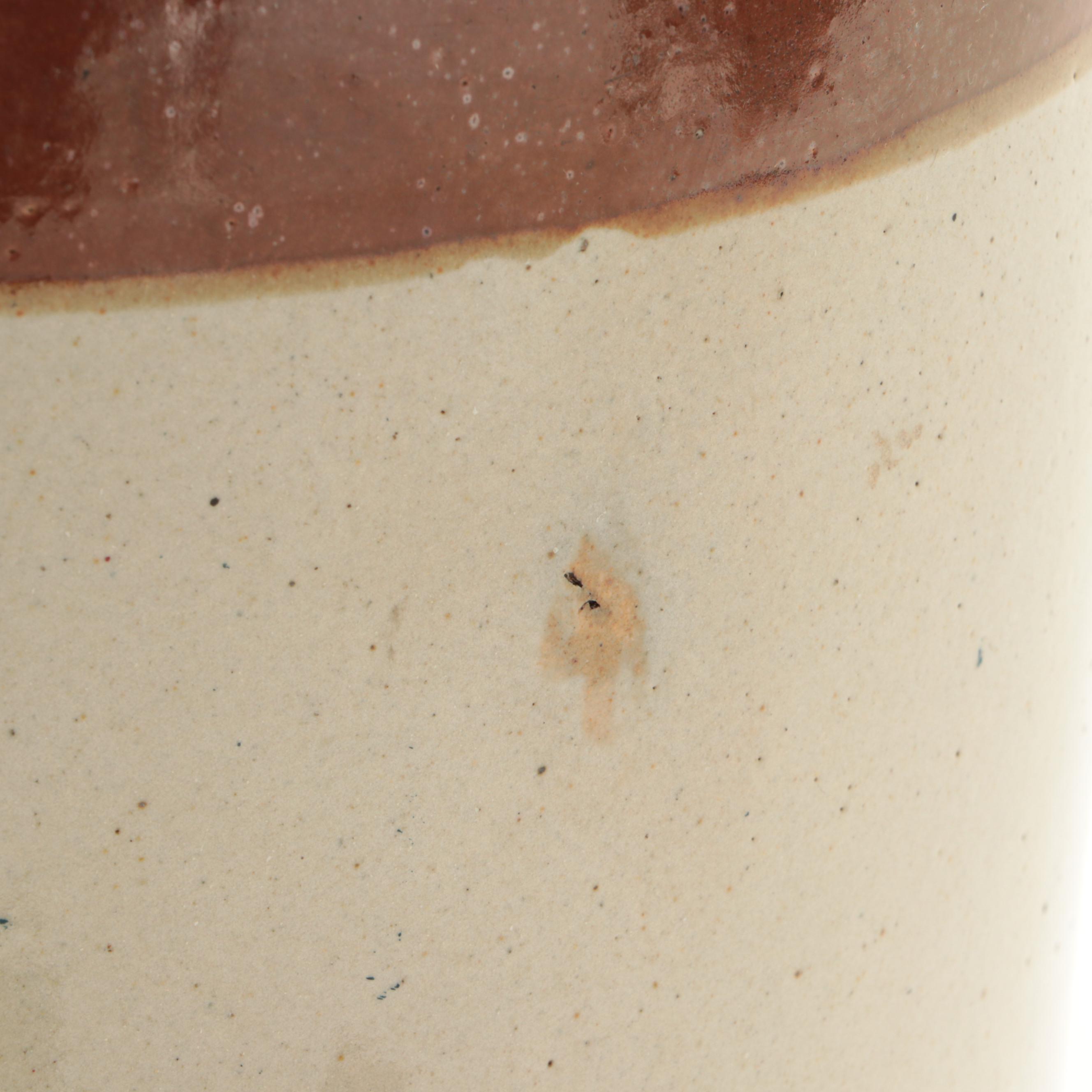 The Western Pottery Co. Two Tone Stoneware Jug, Early to Mid-20th Century