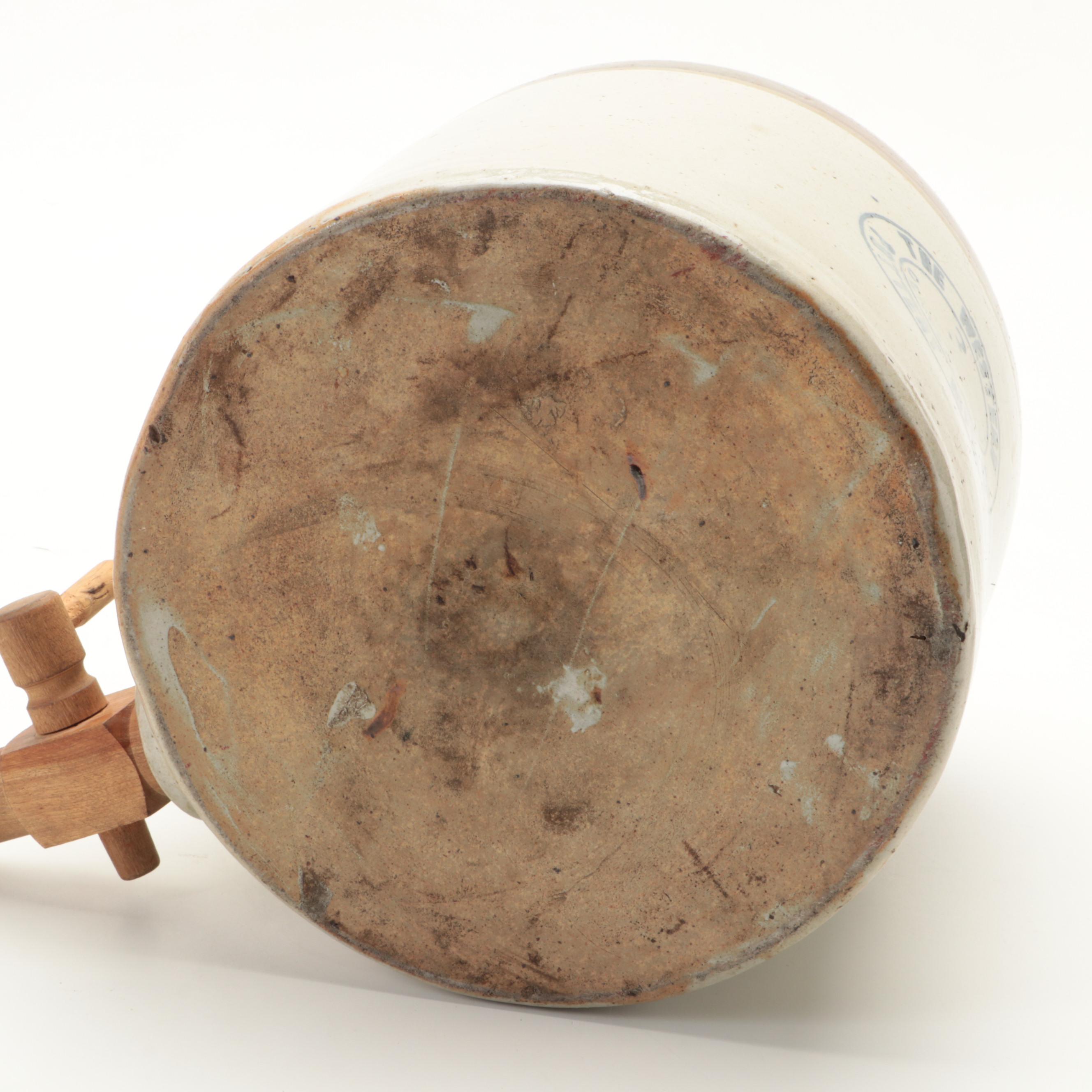 The Western Pottery Co. Two Tone Stoneware Jug, Early to Mid-20th Century