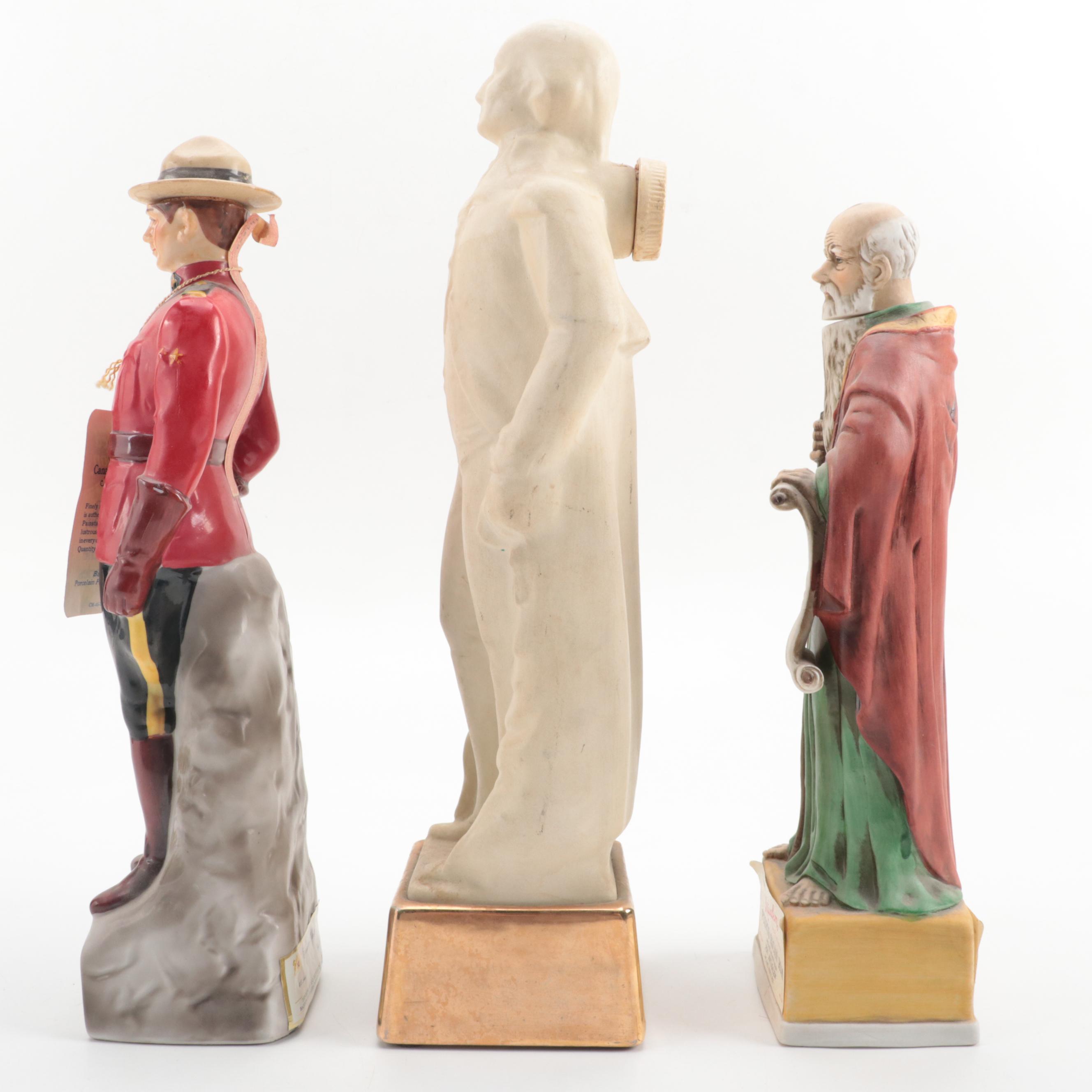 Frankfort Distilling Co., Ron Matusalem, and Canadian Mist Decanters