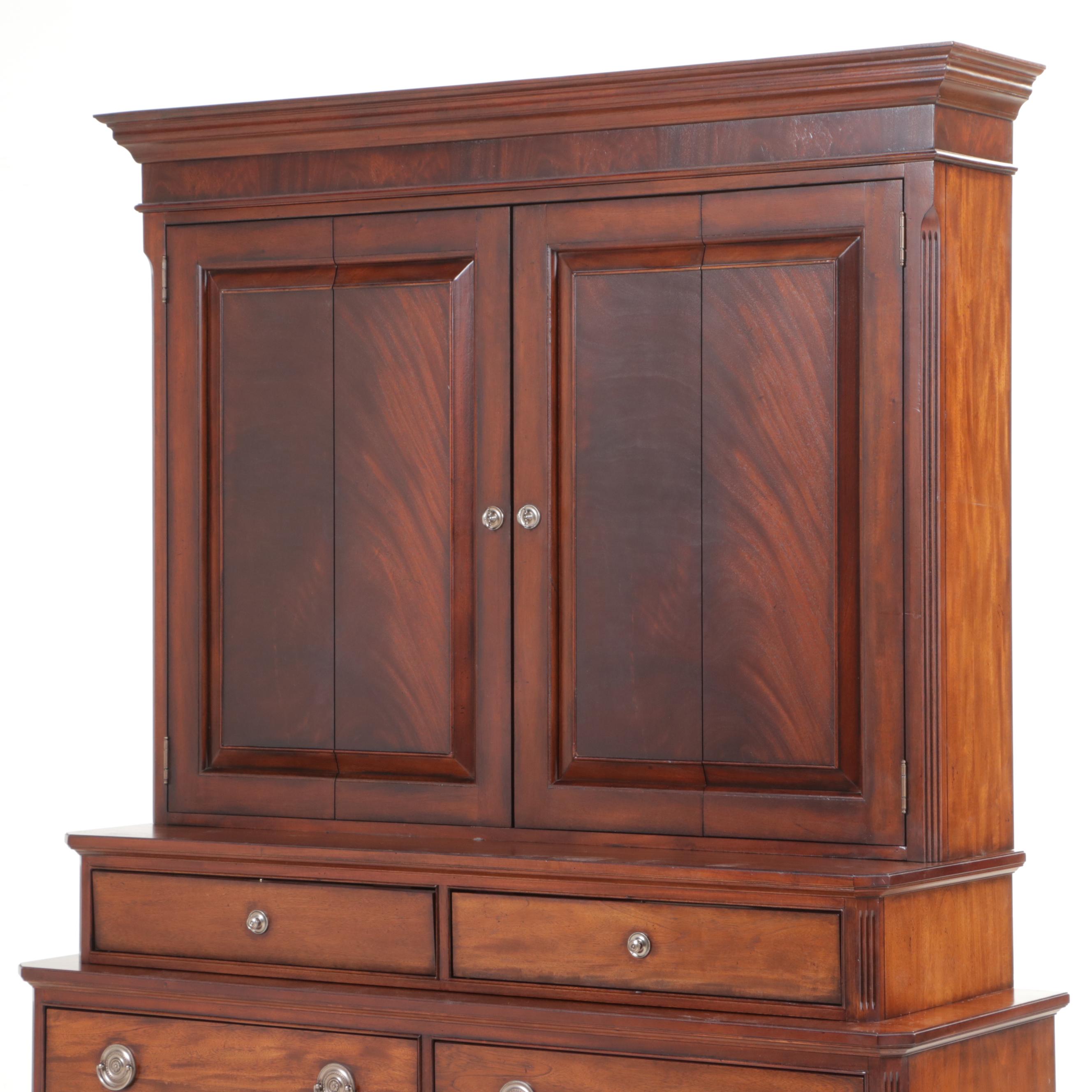 Ethan Allen "Kent" Mahogany Media Dresser