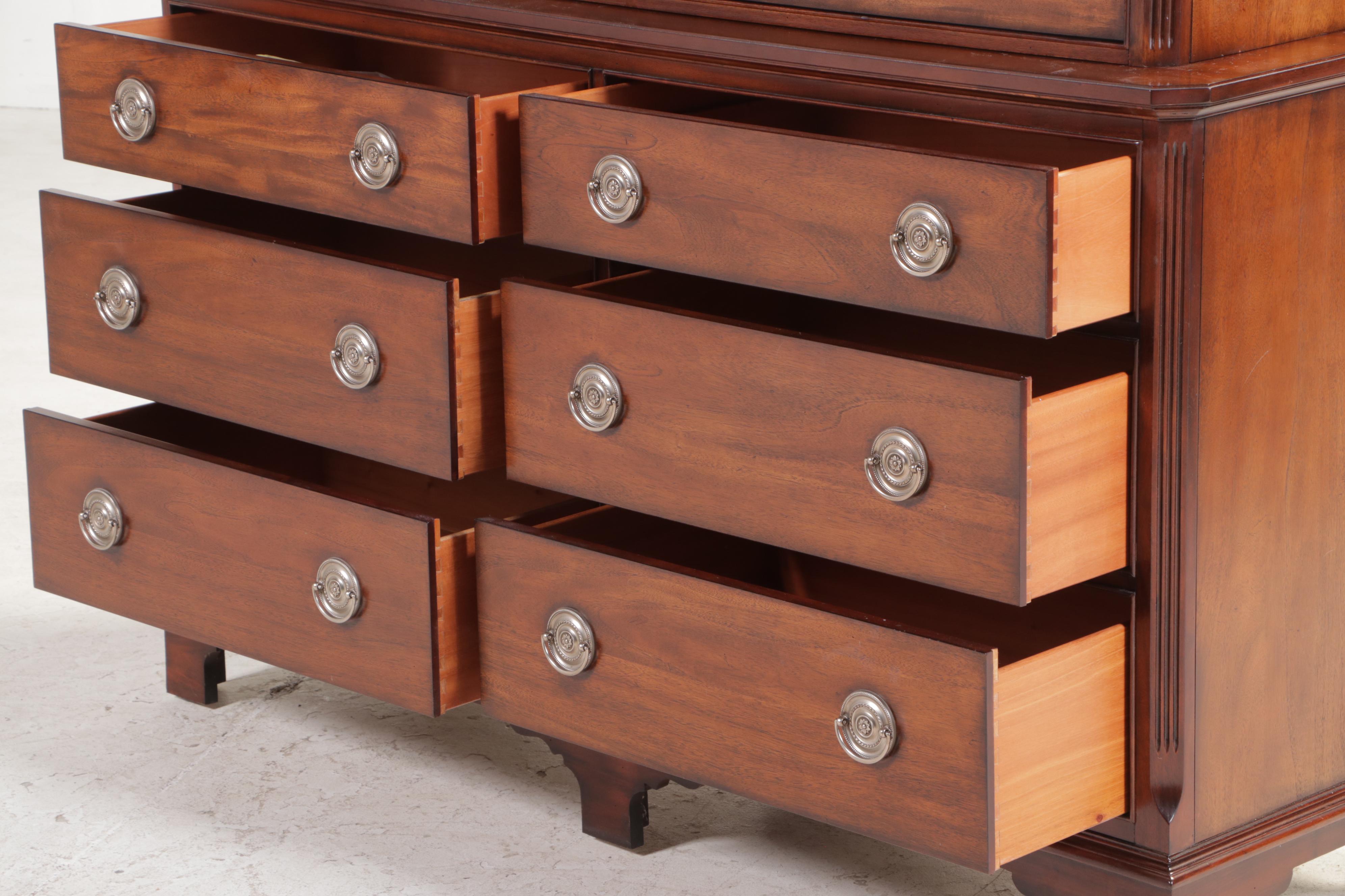 Ethan Allen "Kent" Mahogany Media Dresser