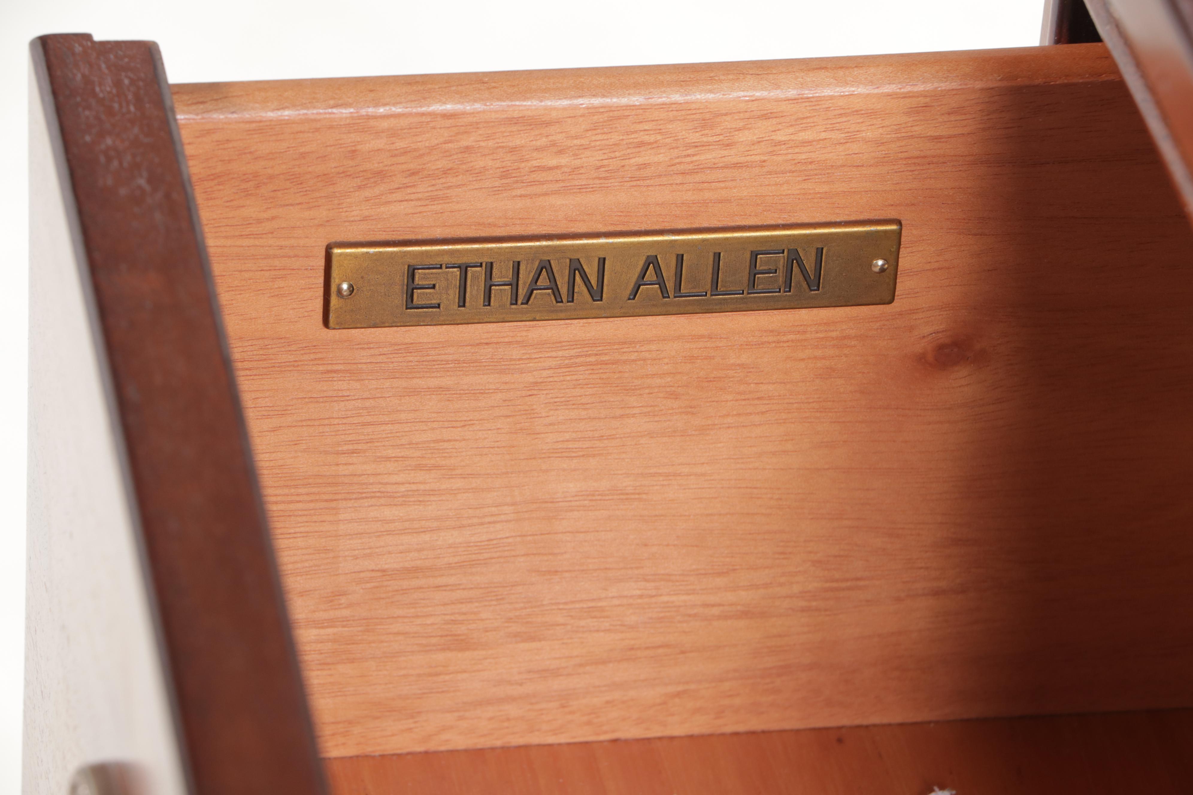 Ethan Allen "Kent" Mahogany Media Dresser