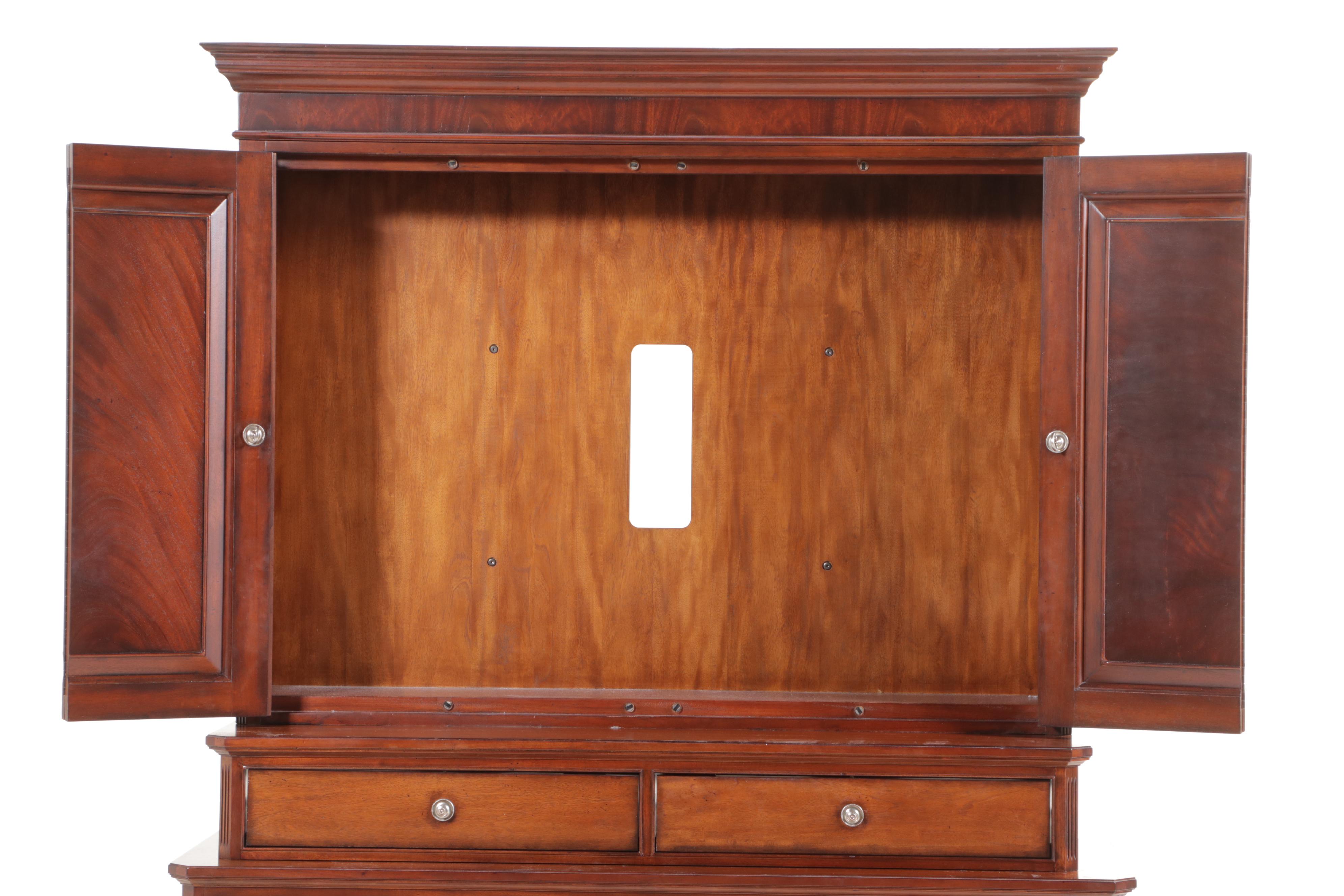Ethan Allen "Kent" Mahogany Media Dresser