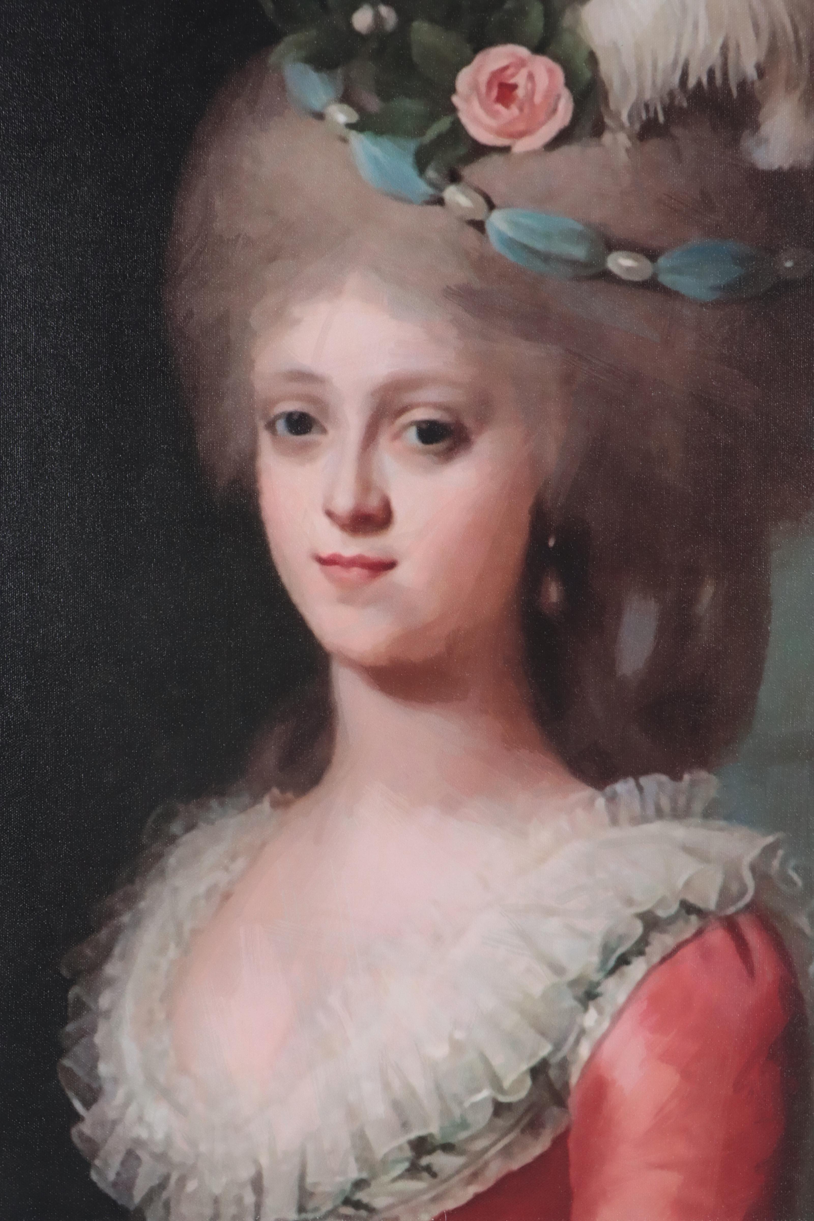 Giclée After French School Portrait of Austrian Princess