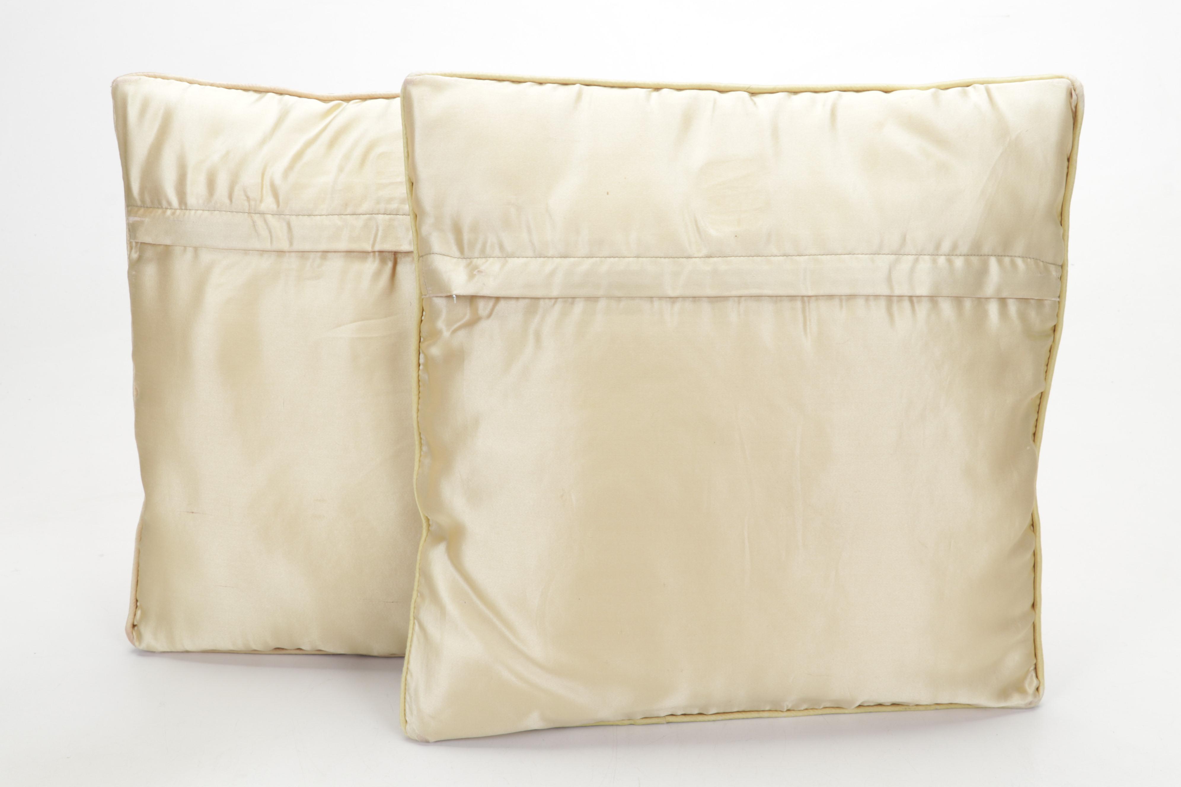 Dun Huang Silk Pillows, Ceramic Carpet Balls, Thai Pewter Tea Set and More