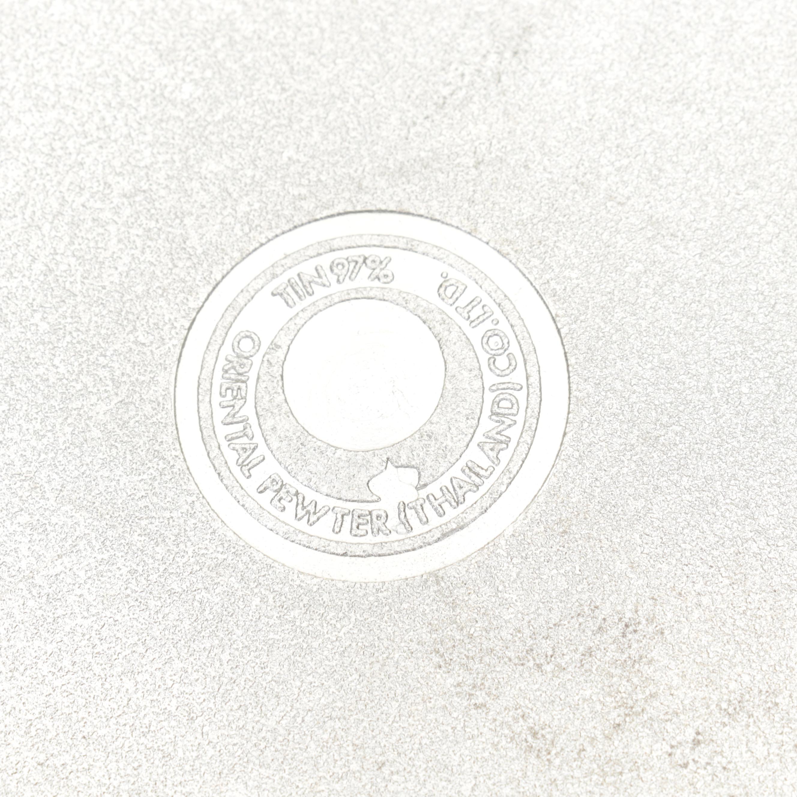 Dun Huang Silk Pillows, Ceramic Carpet Balls, Thai Pewter Tea Set and More