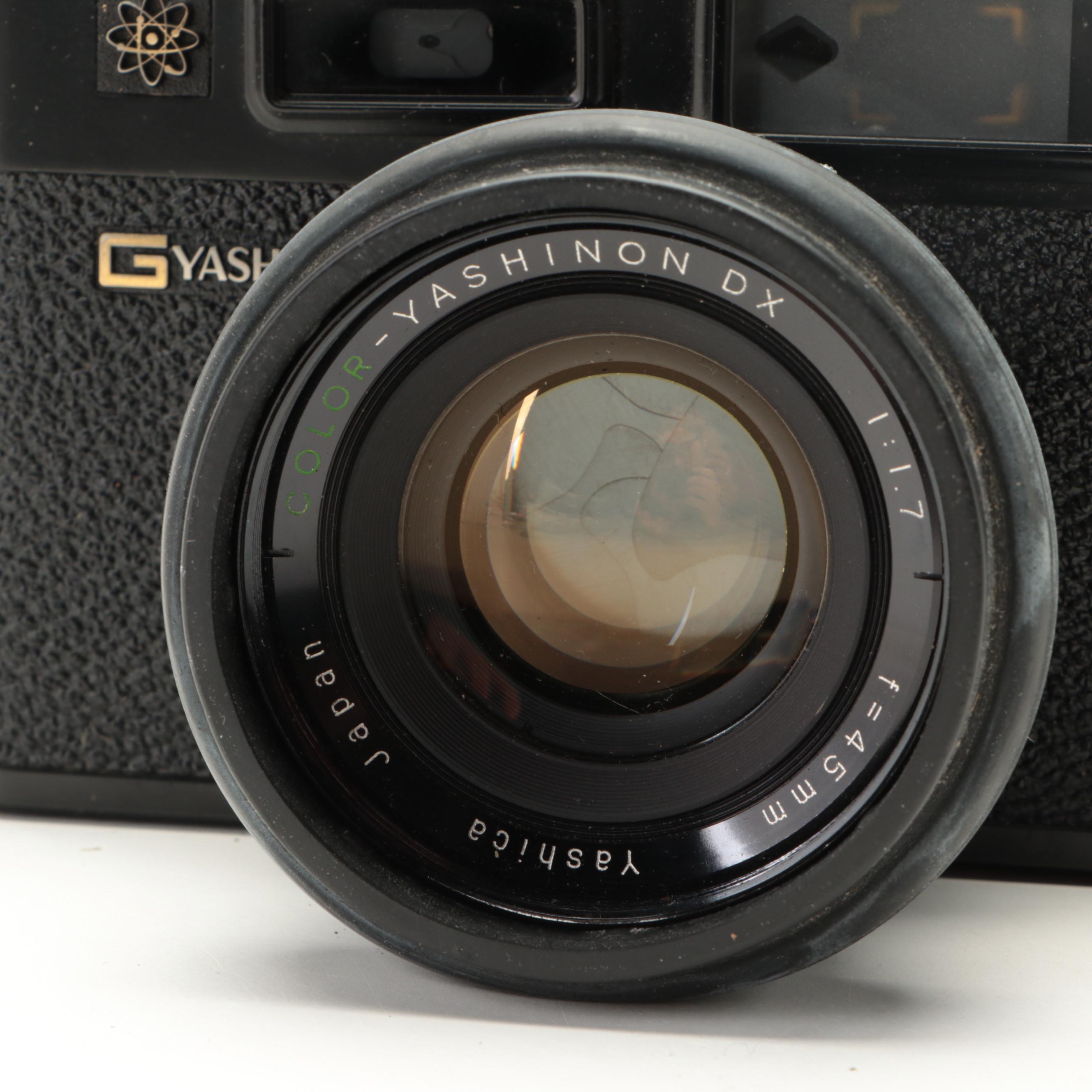 Yashica Electro 35 Camera with Kodak "Pony" and "Starmite" Cameras