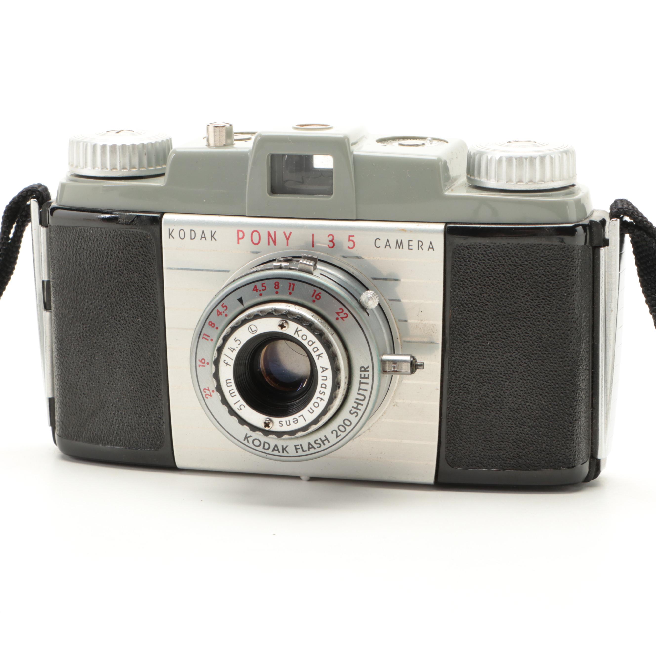 Yashica Electro 35 Camera with Kodak "Pony" and "Starmite" Cameras