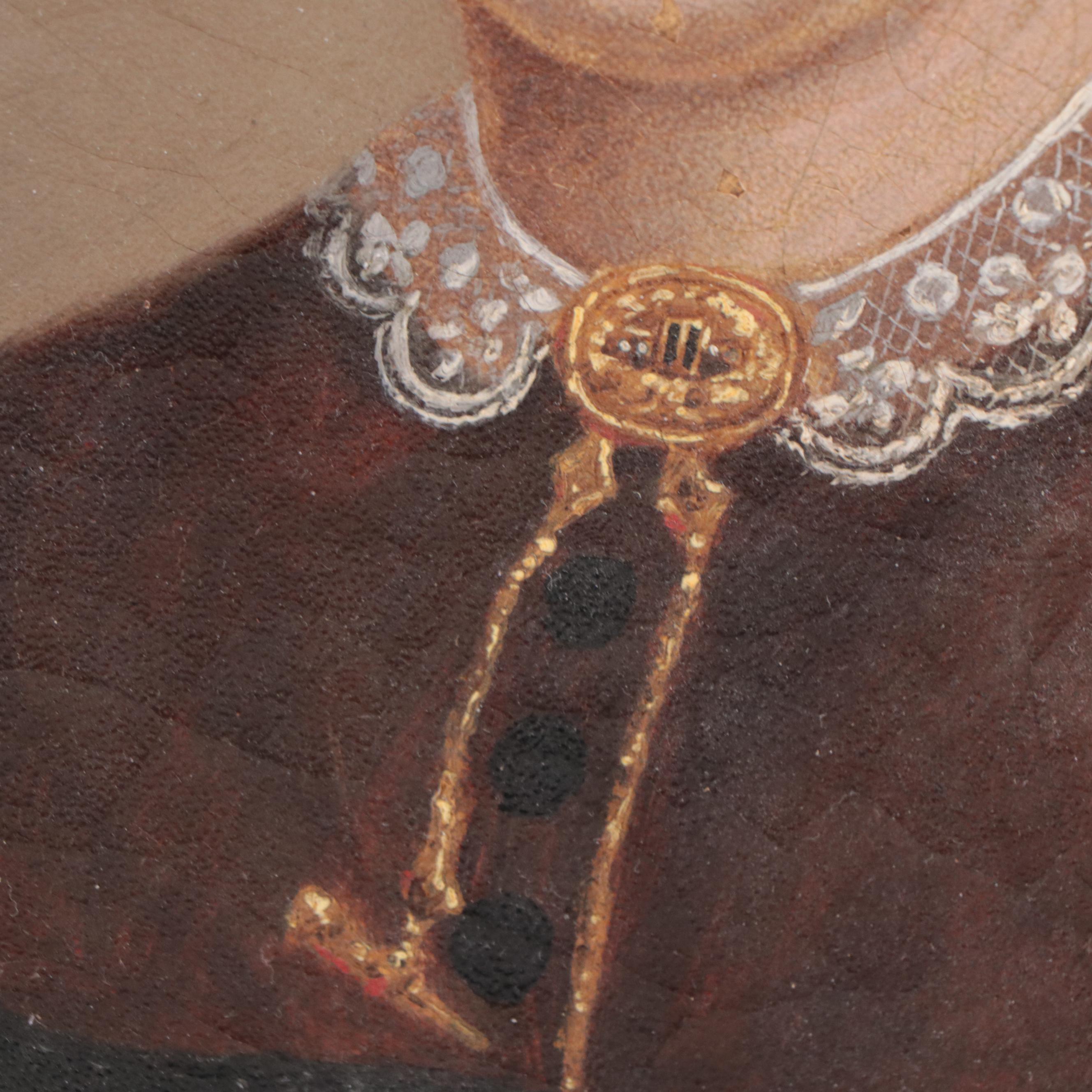 Portrait Oil Painting of a Lady, 1868