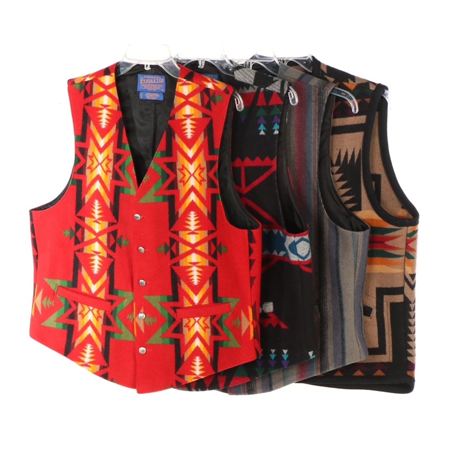 Men's Pendleton Blanket Vests