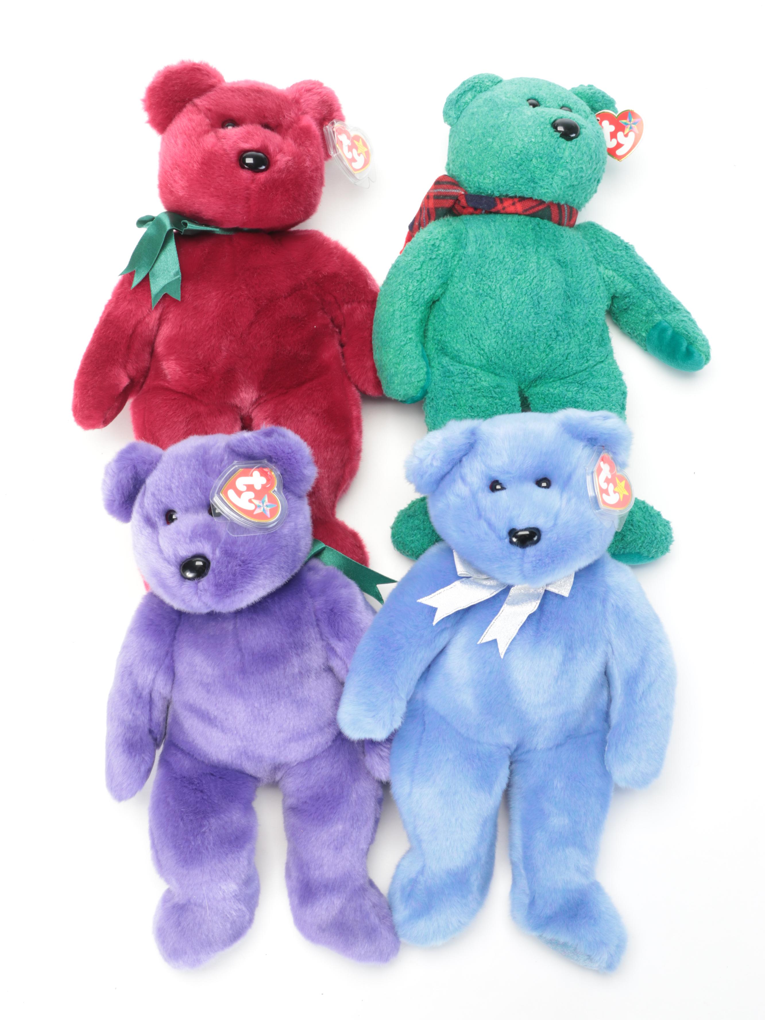 Ty Beanie Babies with Dakin and Other Plush Bears, Seasonal and More Toys