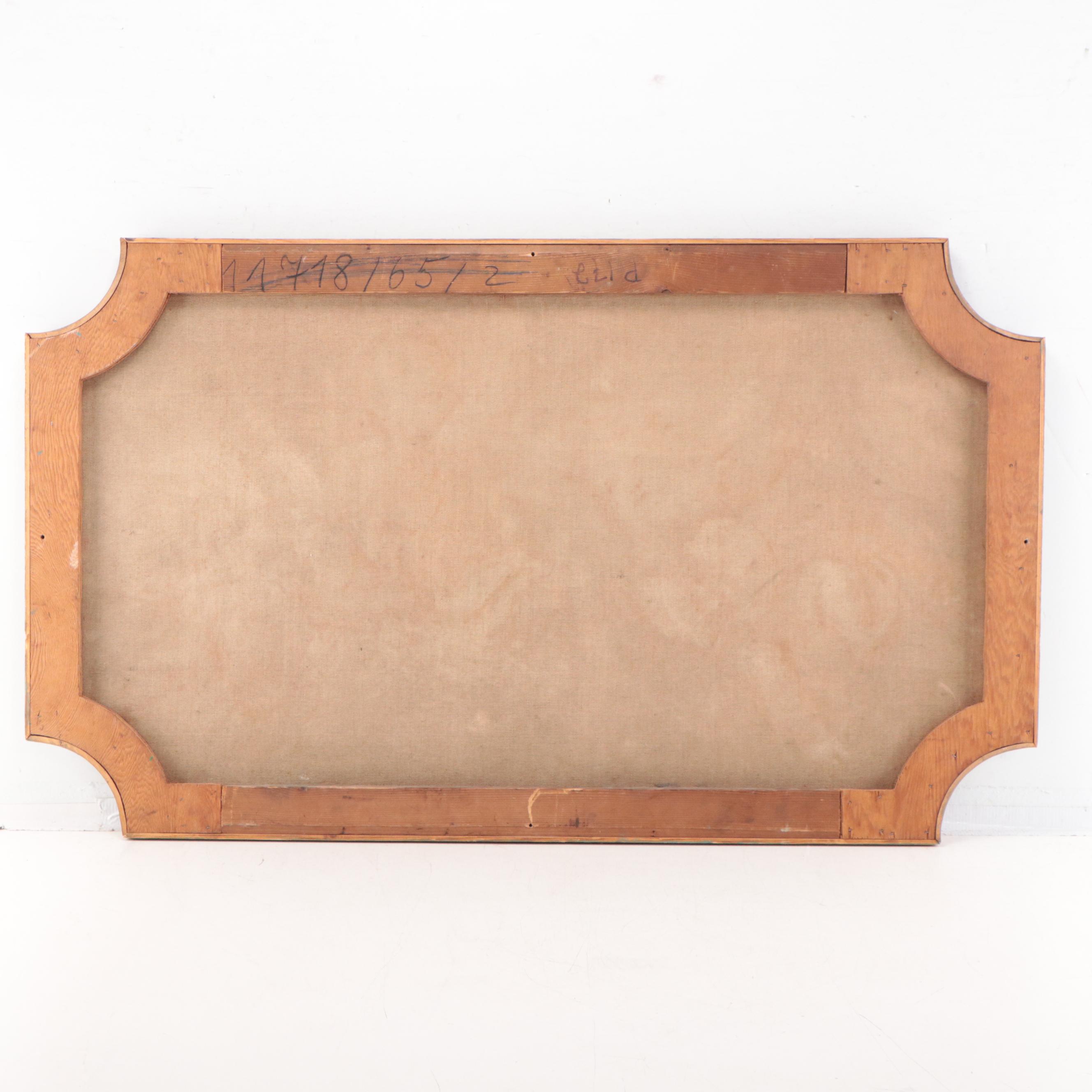 Academic Oil Painting of Lounging Putti, Circa 1900