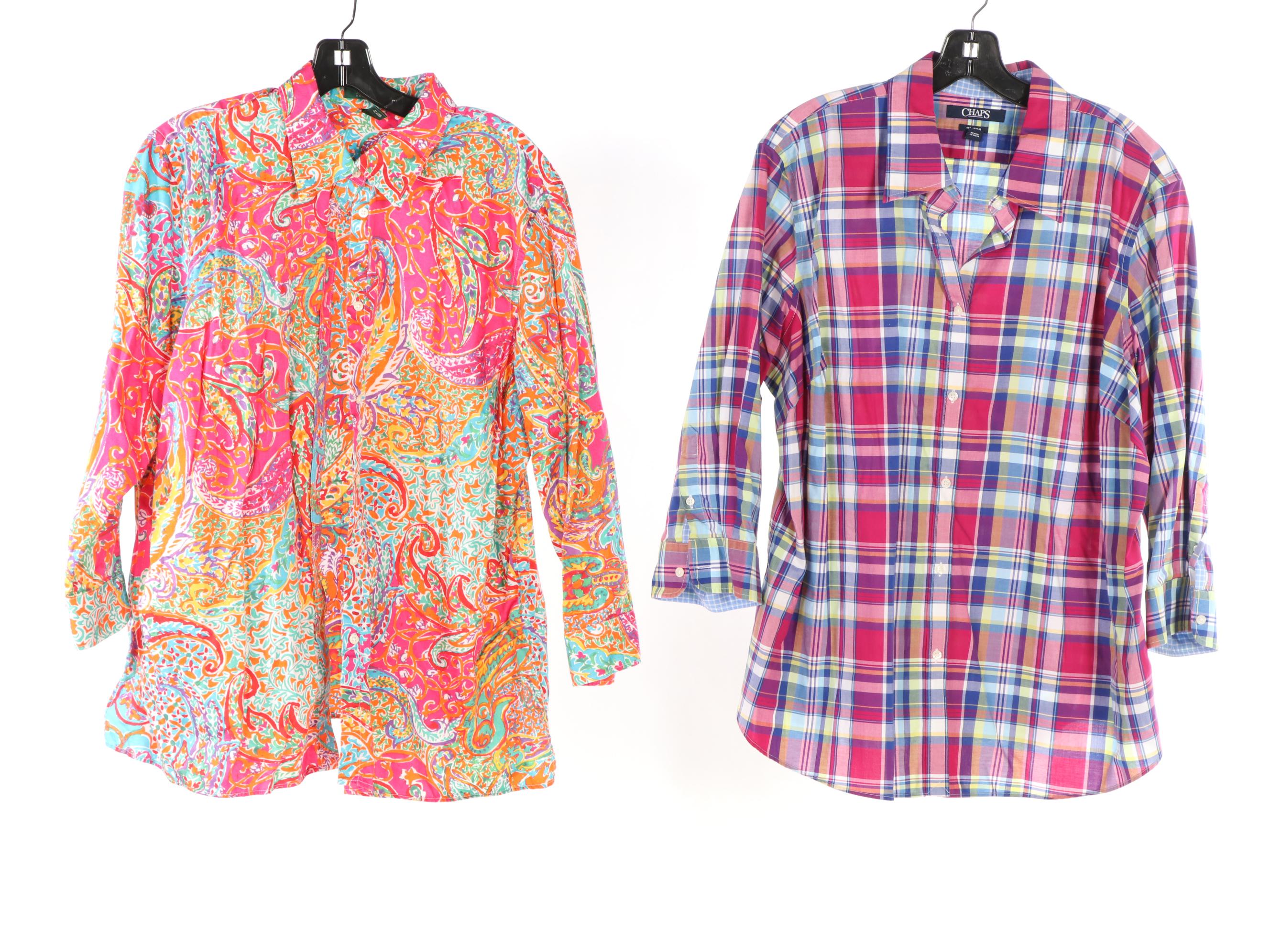 Eddie Bauer, Lauren Ralph Lauren, Chaps, and More Button-Up Shirts