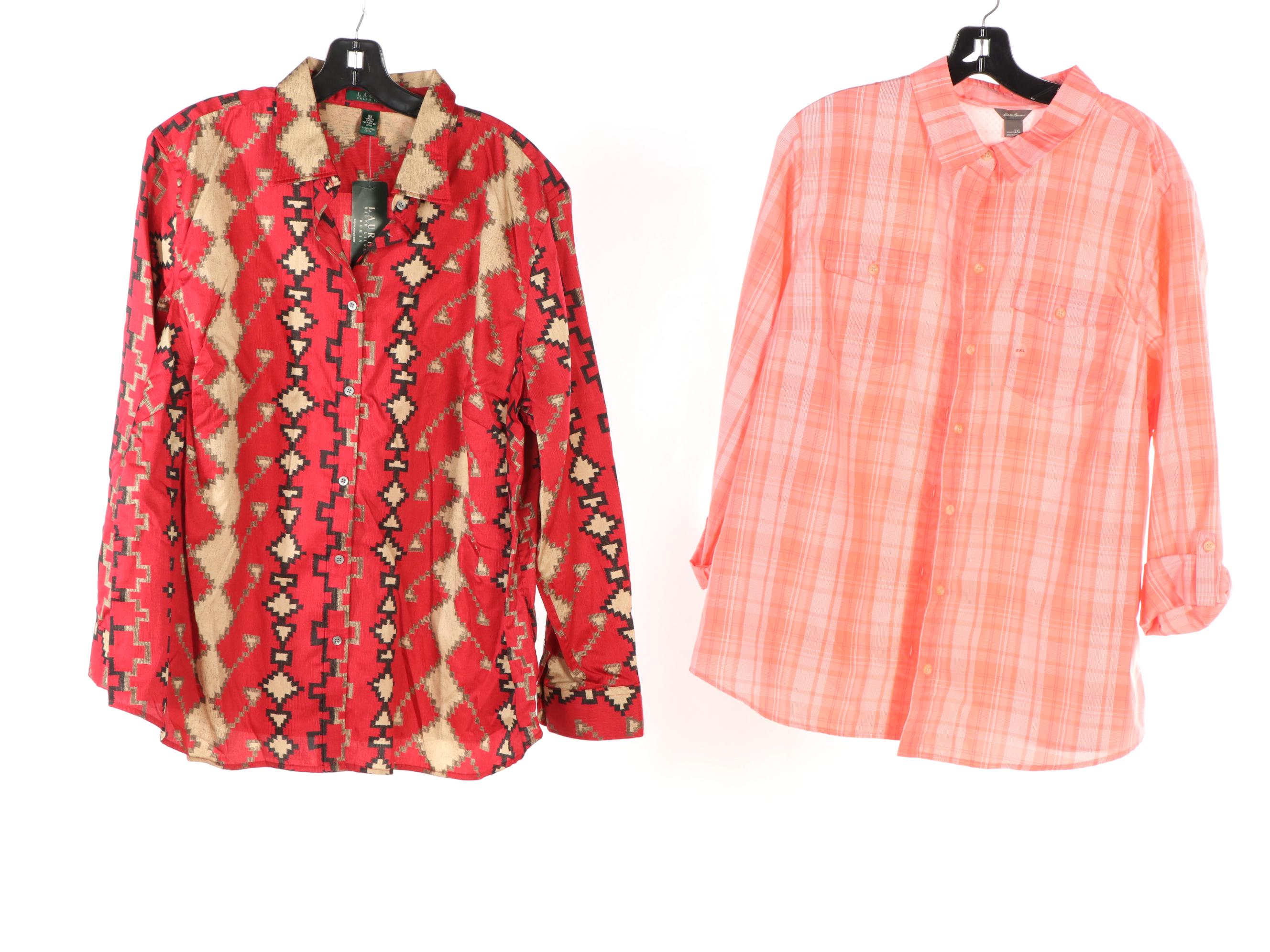 Eddie Bauer, Lauren Ralph Lauren, Chaps, and More Button-Up Shirts