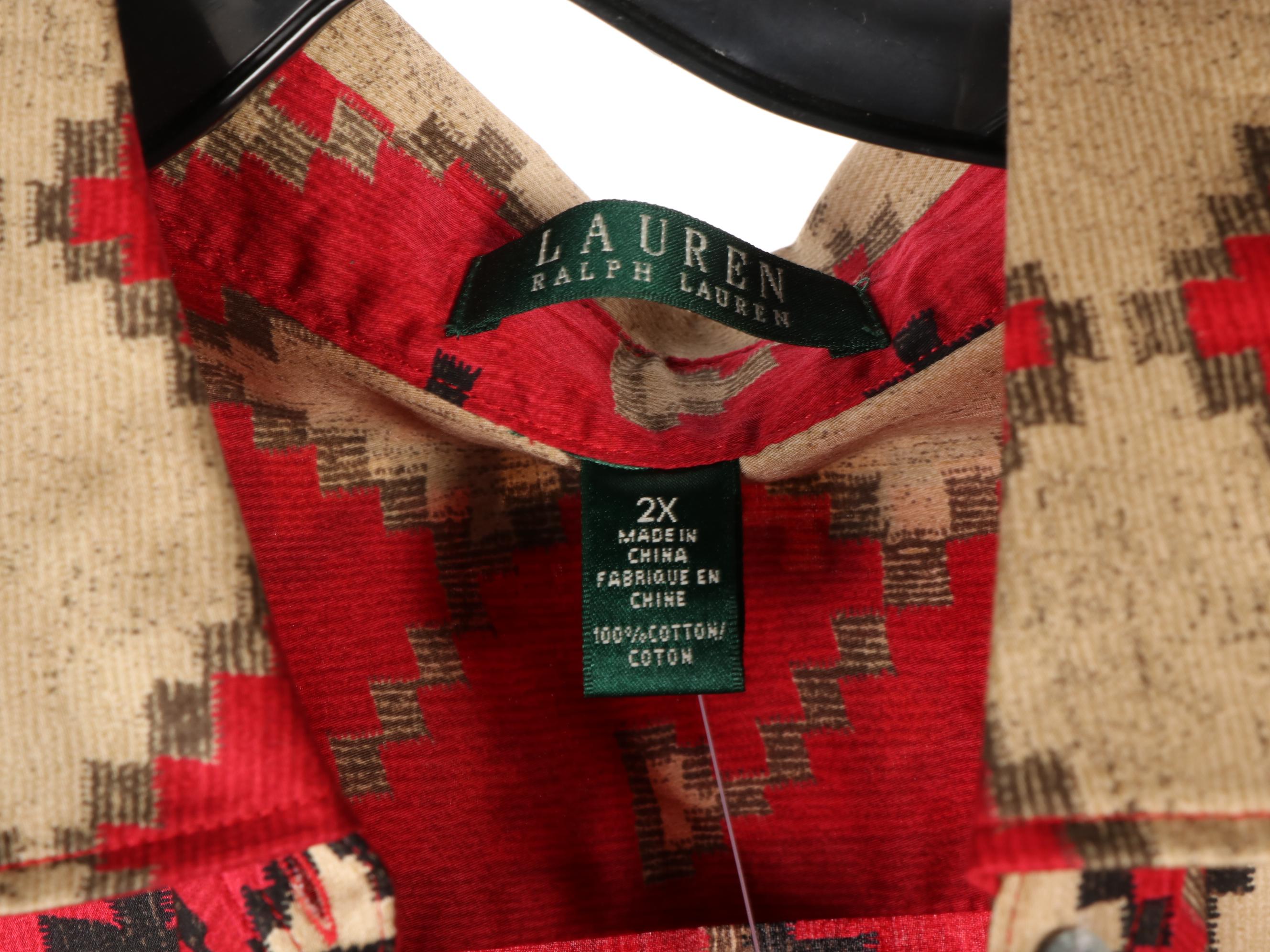 Eddie Bauer, Lauren Ralph Lauren, Chaps, and More Button-Up Shirts