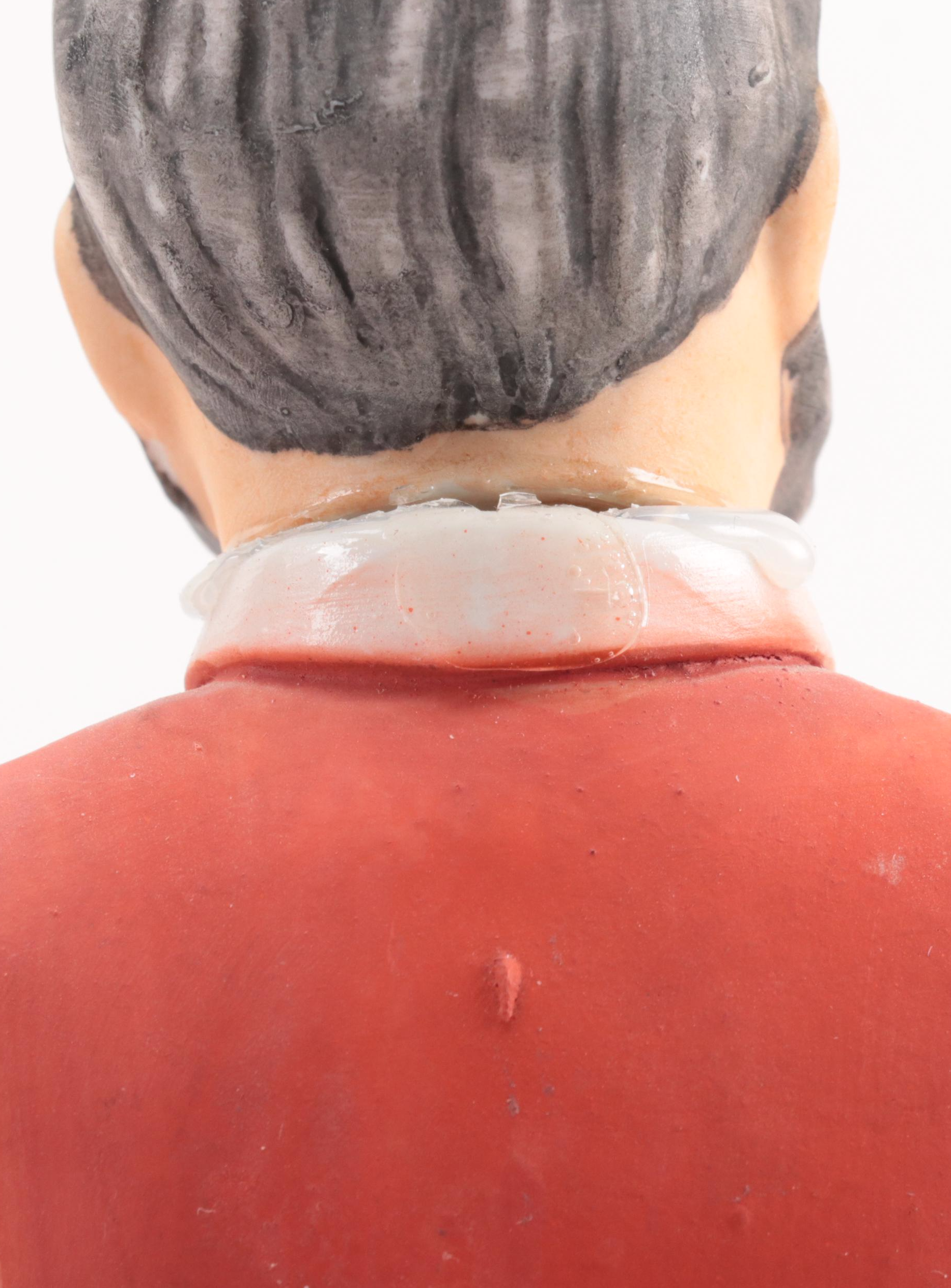 Haas Brothers Bisque Commemorative Figural Decanters