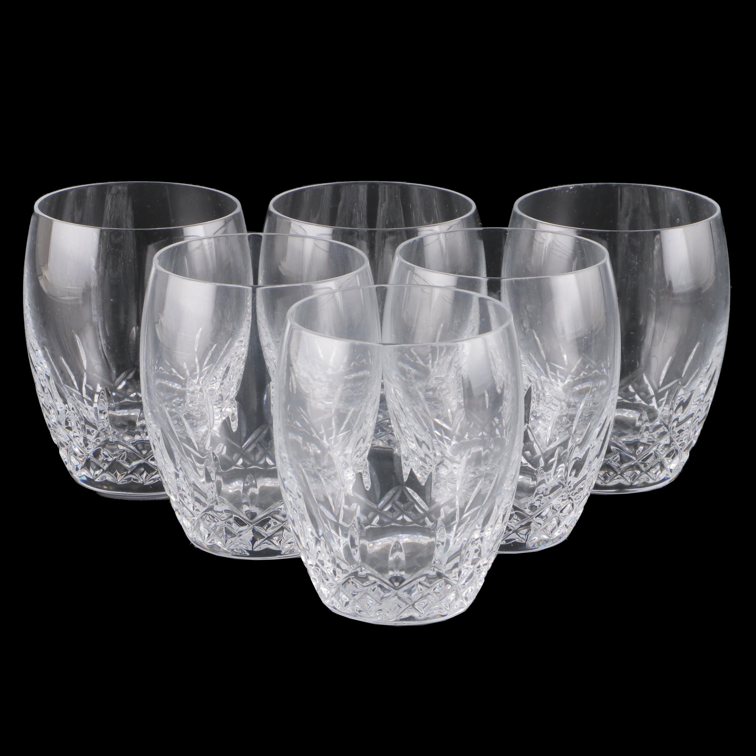 Waterford Crystal "Lismore Essence" Double Old Fashioned Glasses