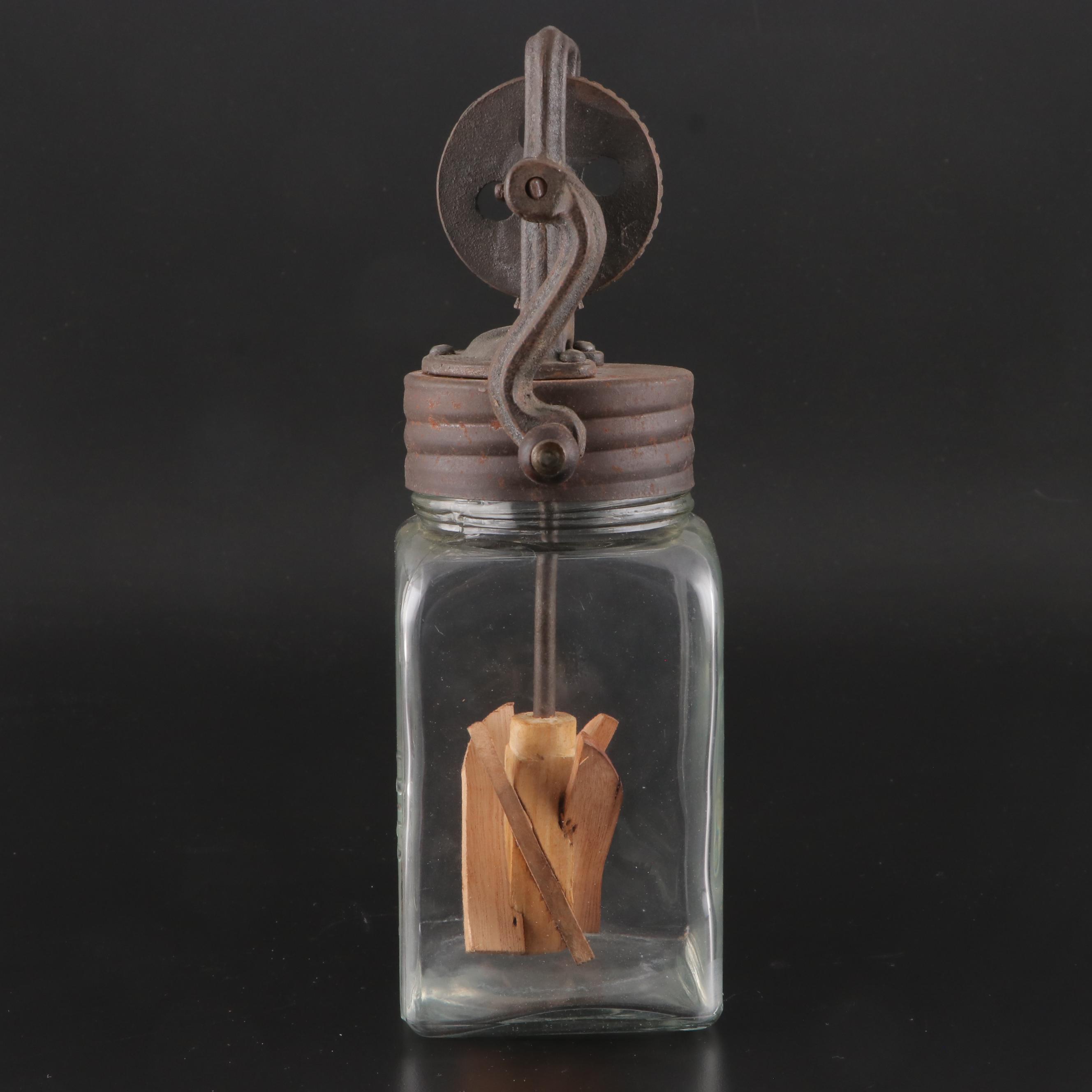 Dazey Churn Mfg. Hand Crank Butter Churns, 1920s