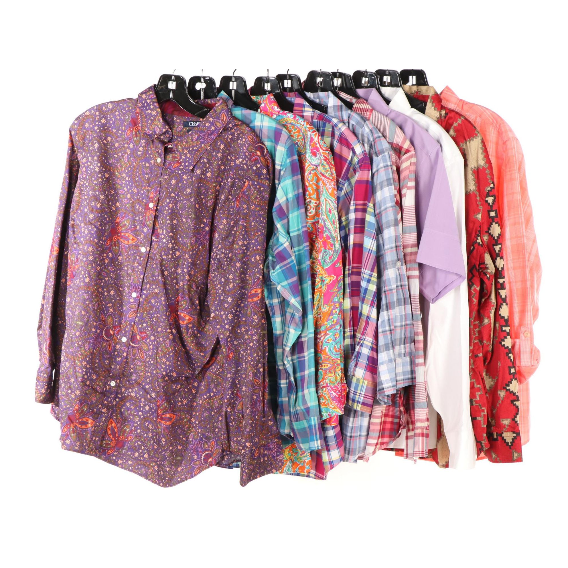 Eddie Bauer, Lauren Ralph Lauren, Chaps, and More Button-Up Shirts