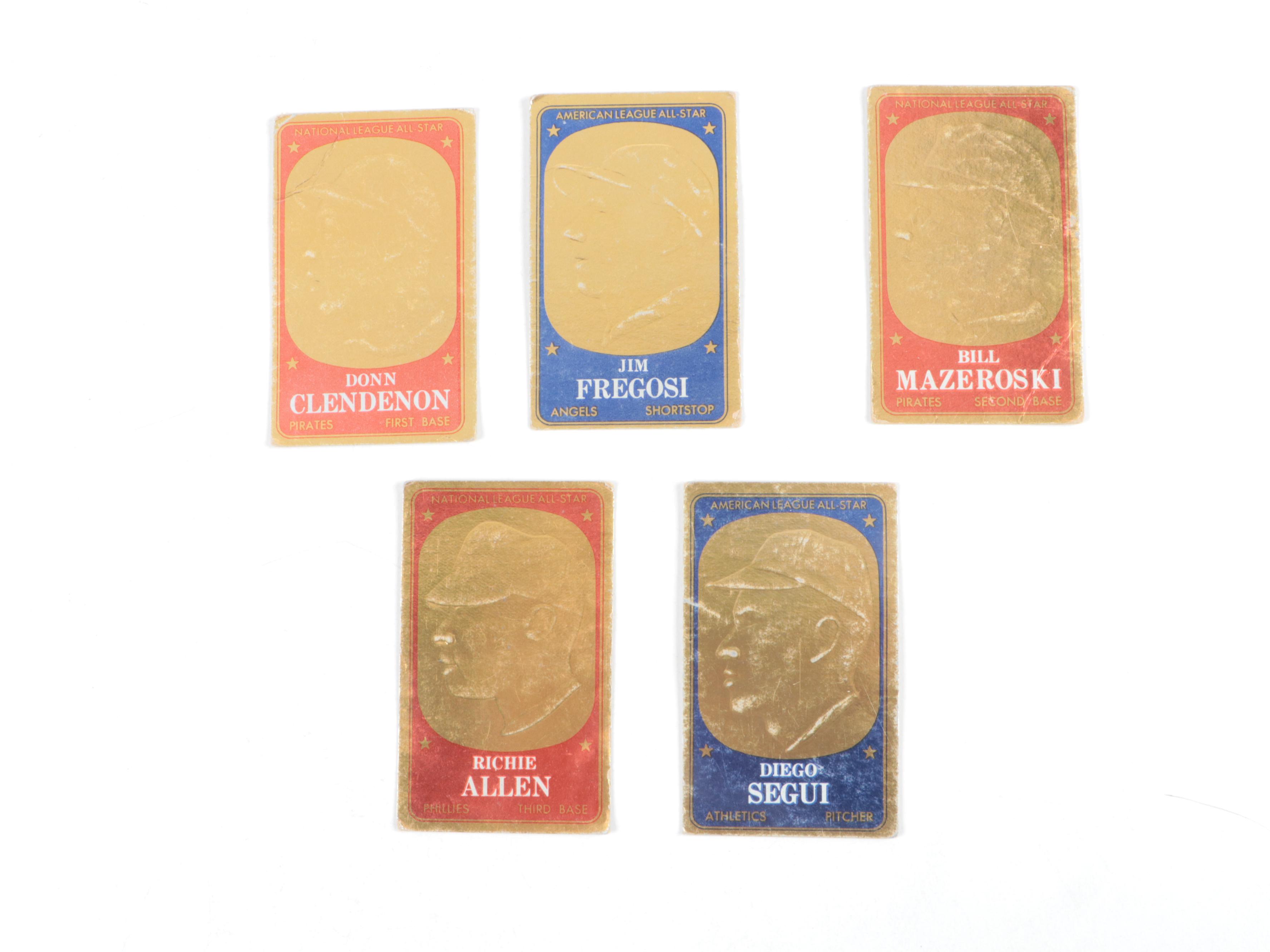 1965 Topps Embossed Baseball Cards with Kaline, Mazeroski and More