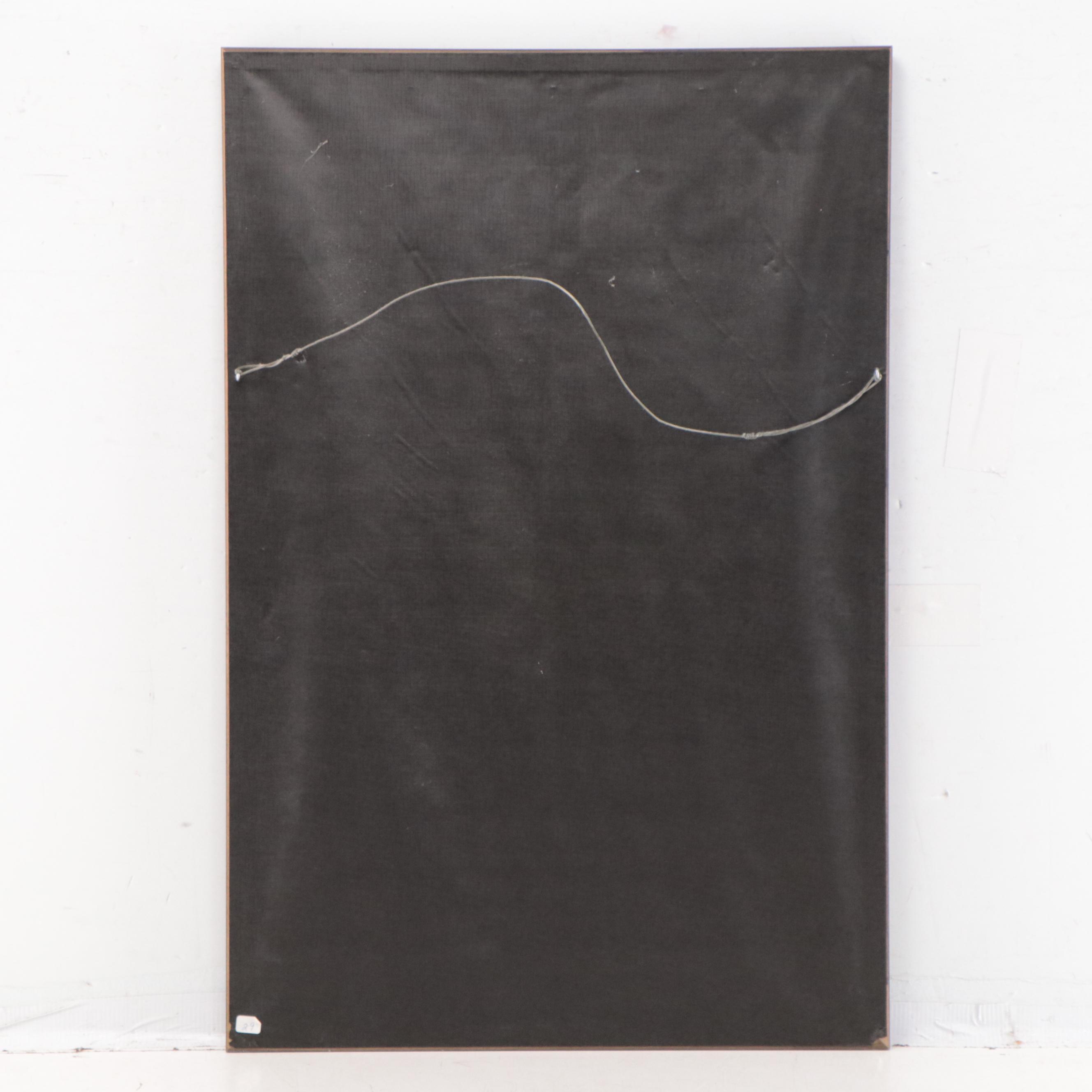 Enno Meyer Charcoal Drawing of Standing Female Nude, circa 1940